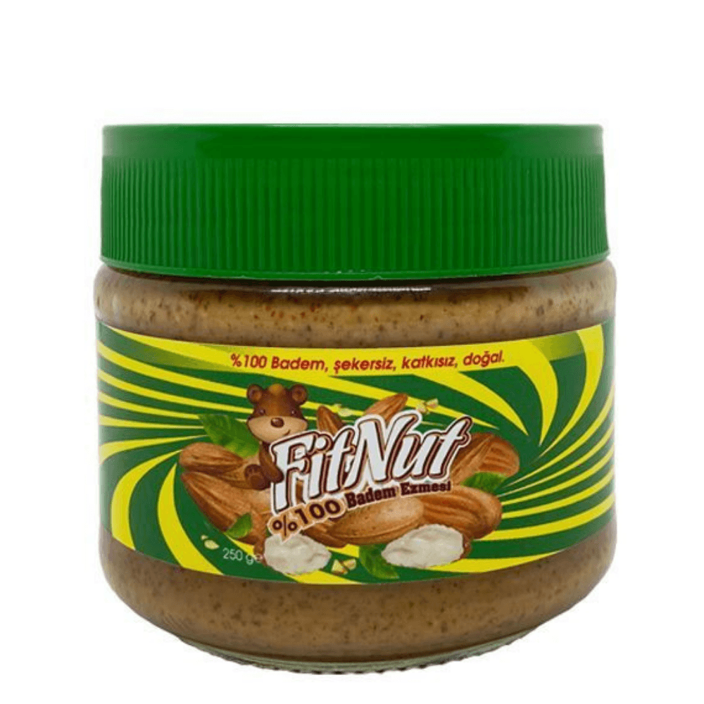 FitNut %100 Badem Ezmesi 250gr
