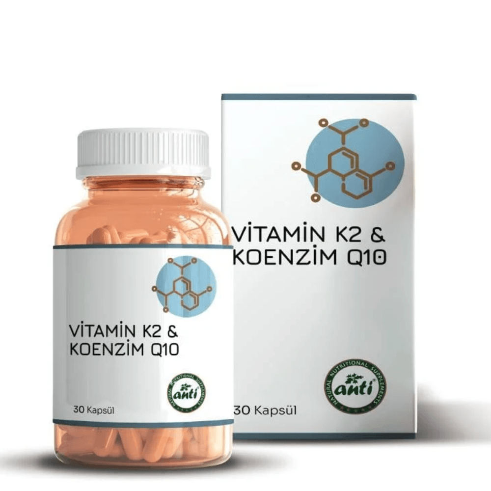 Anti K2 Vitamini & Koenzim Q10 – 30 Kapsül