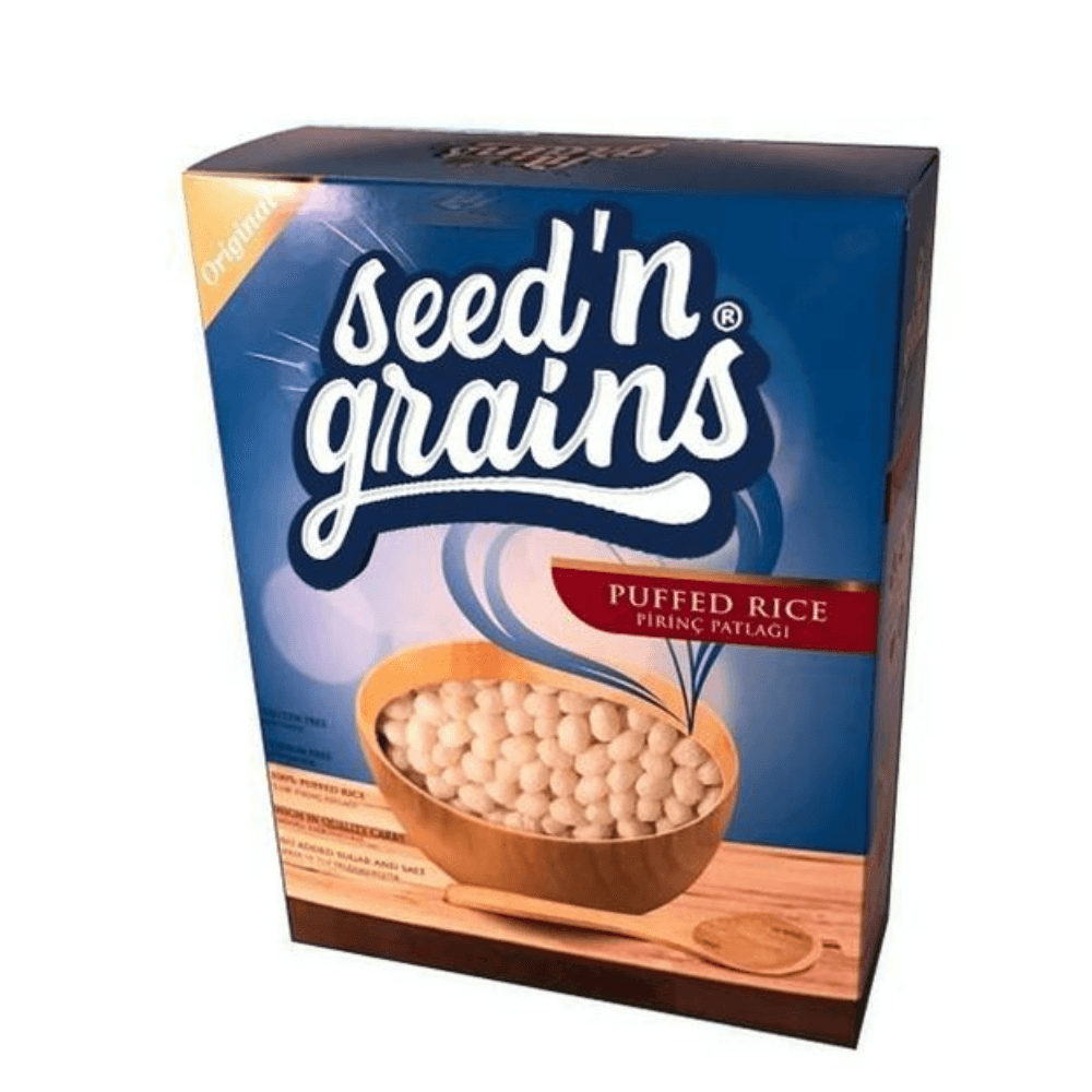 Seed'n Grains Pirinç Patlağı (Şekersiz-200gr)