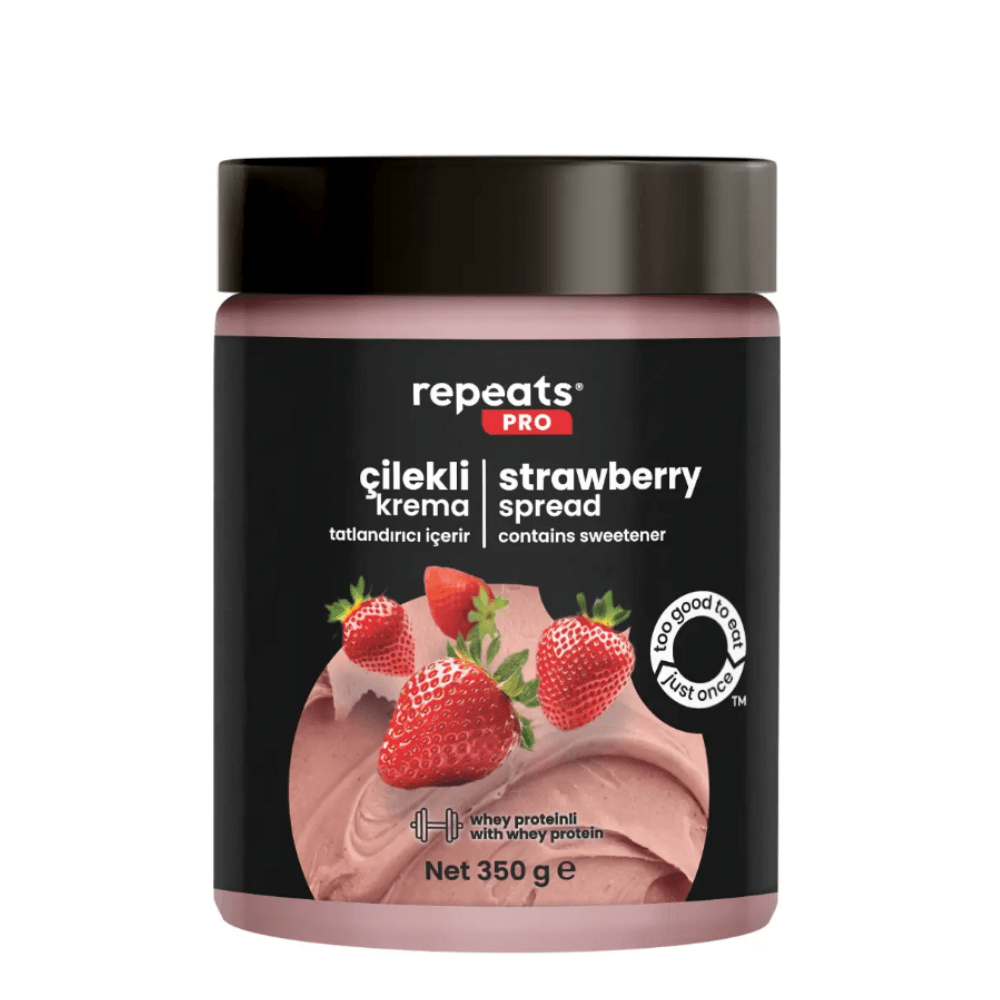 Repeats Yüksek Proteinli Çilekli Krema 350gr