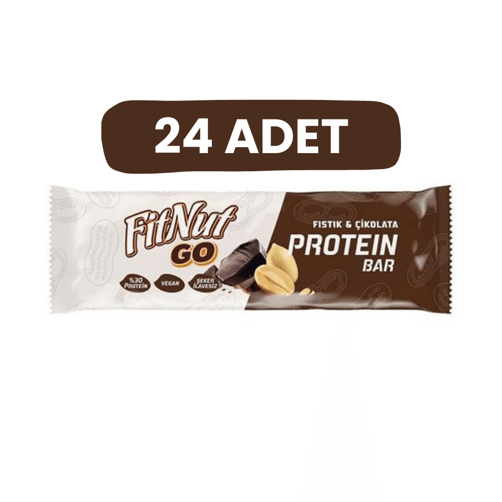 FitNut Protein Bar Çikolatalı (40 gr) 24 Adet