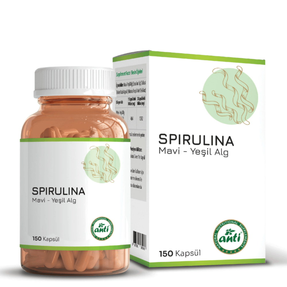 Anti Spirulina Kapsül