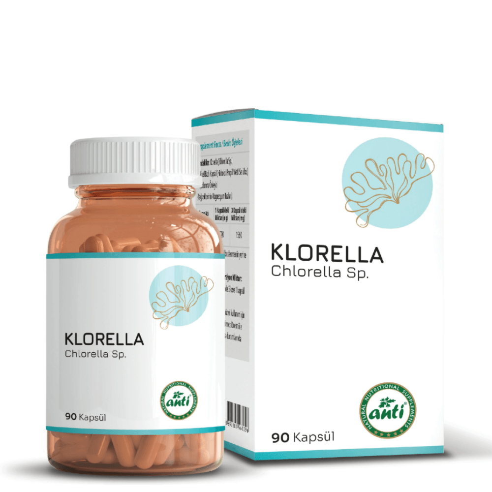 Anti Klorella 90 Kapsül