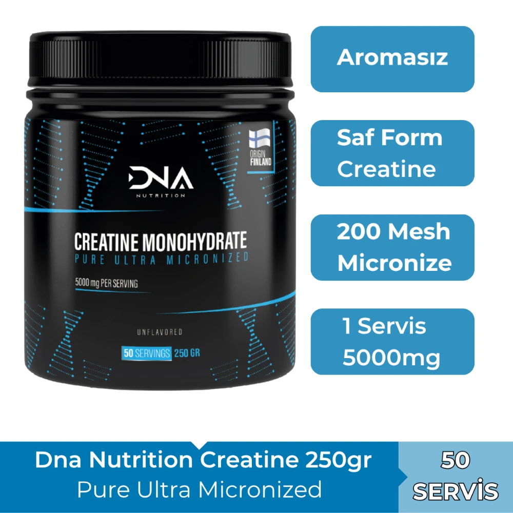 DNA Nutrition Creatine Monohydrate 250gr