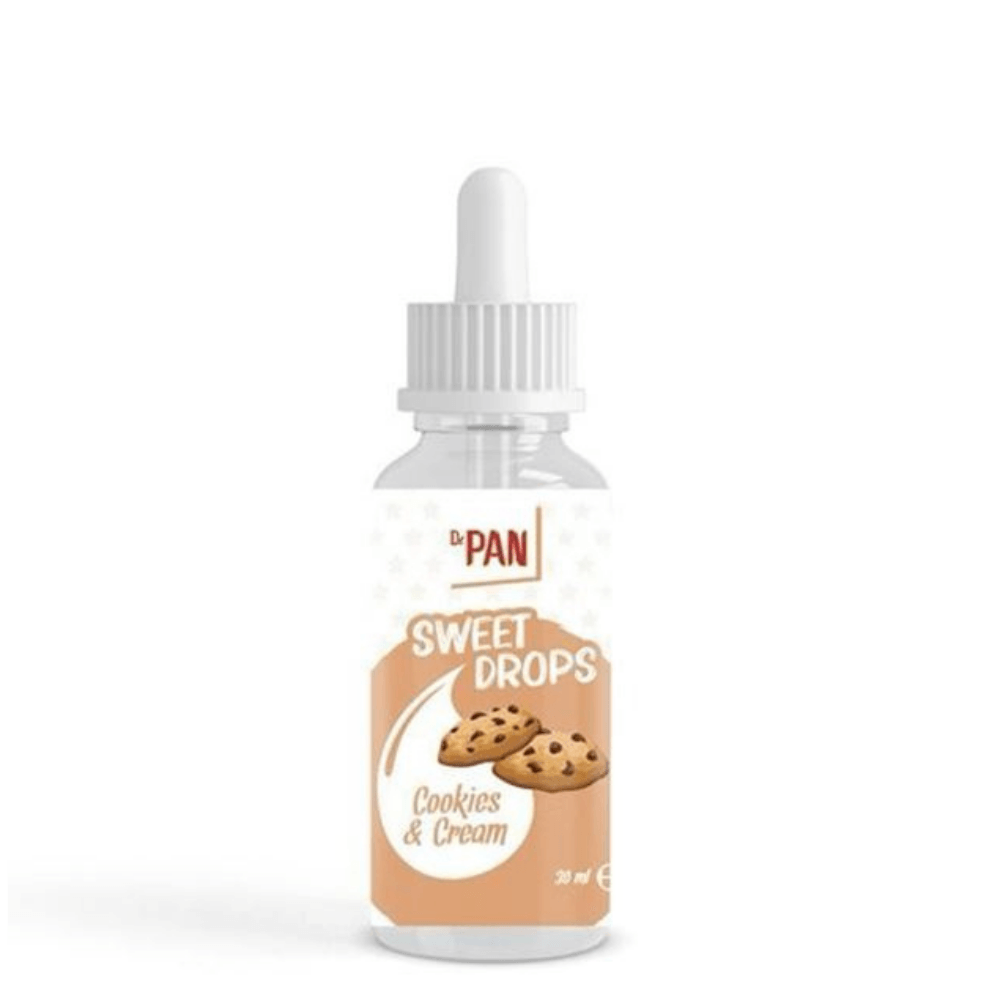 Dr.Pan Sweet Drops Cookien Cream (Kremalı kurabiye aromalı sıvı Tatlandırıcı-30ml)