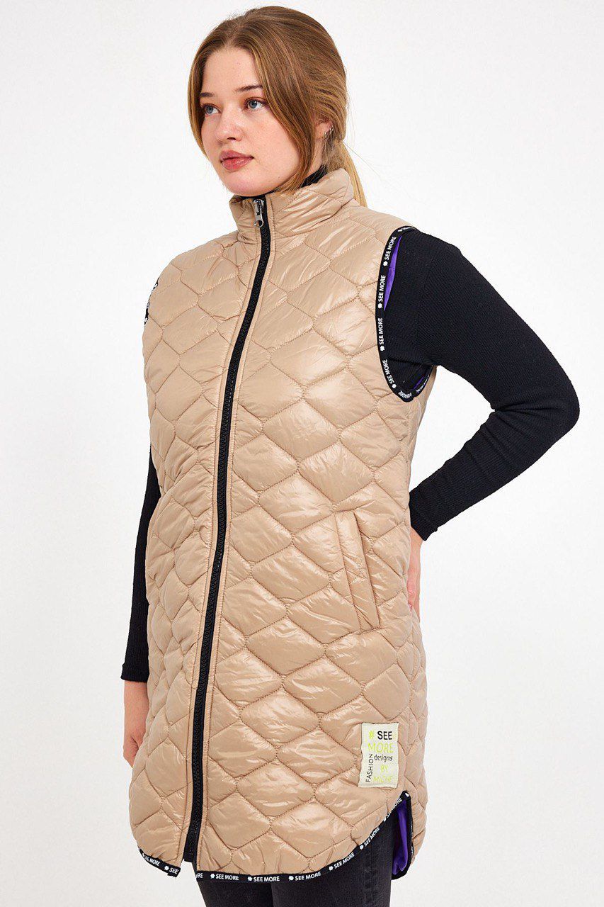 PUF KAPİTONE TASARIM YELEK