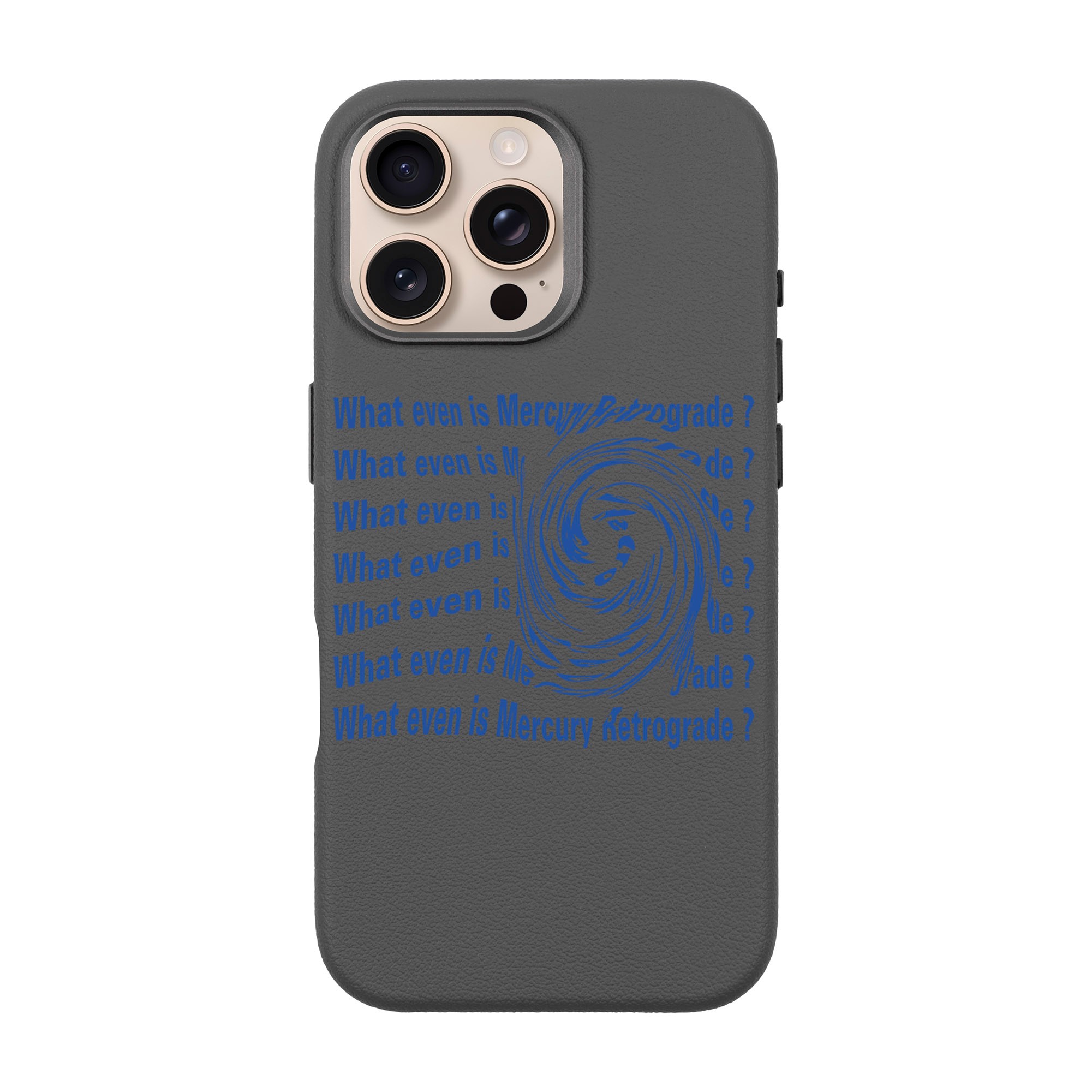 MERCURY-iPhone Leather Premium Case with MagSafe