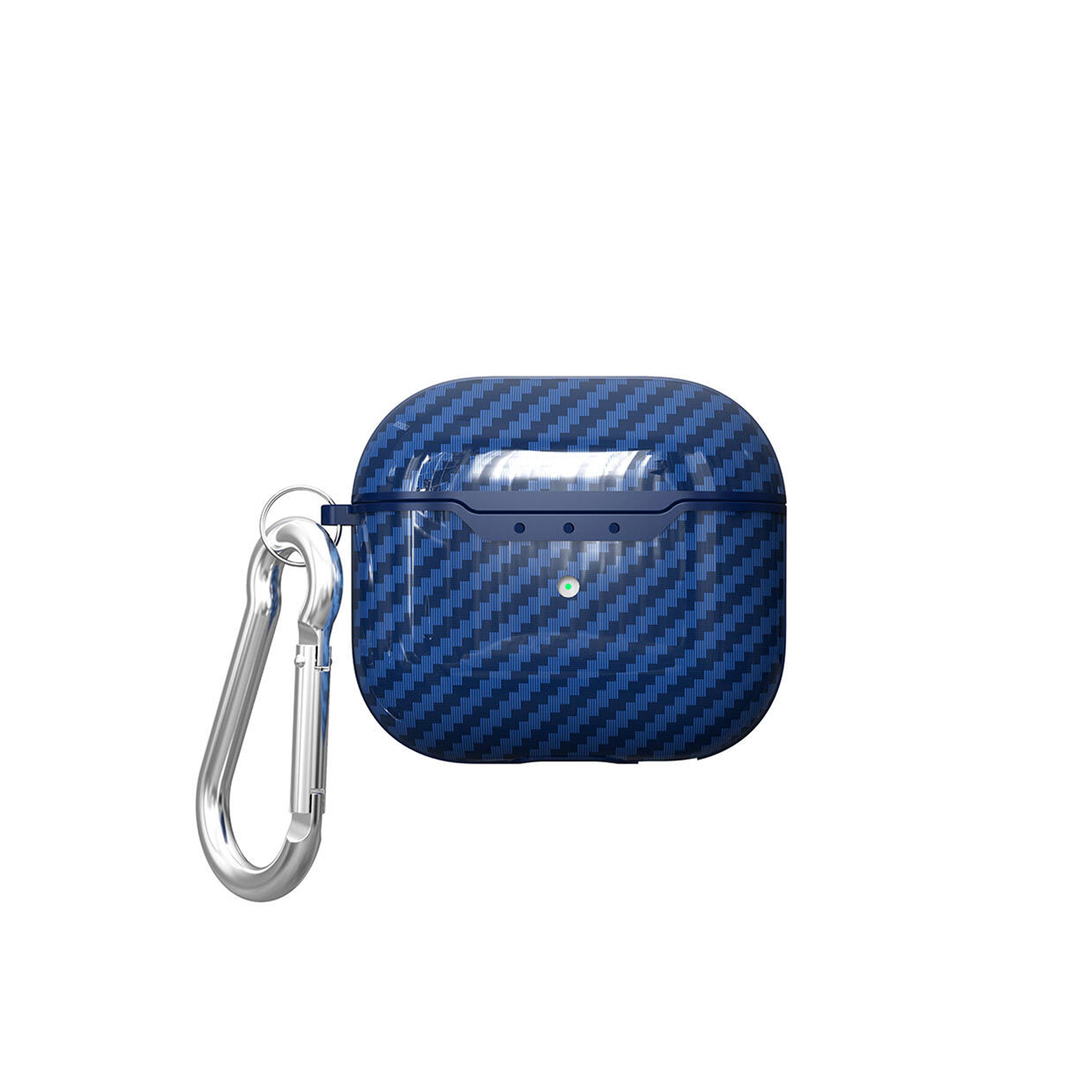 NEW-Apple AirPods Carbon Case - Navy Blue