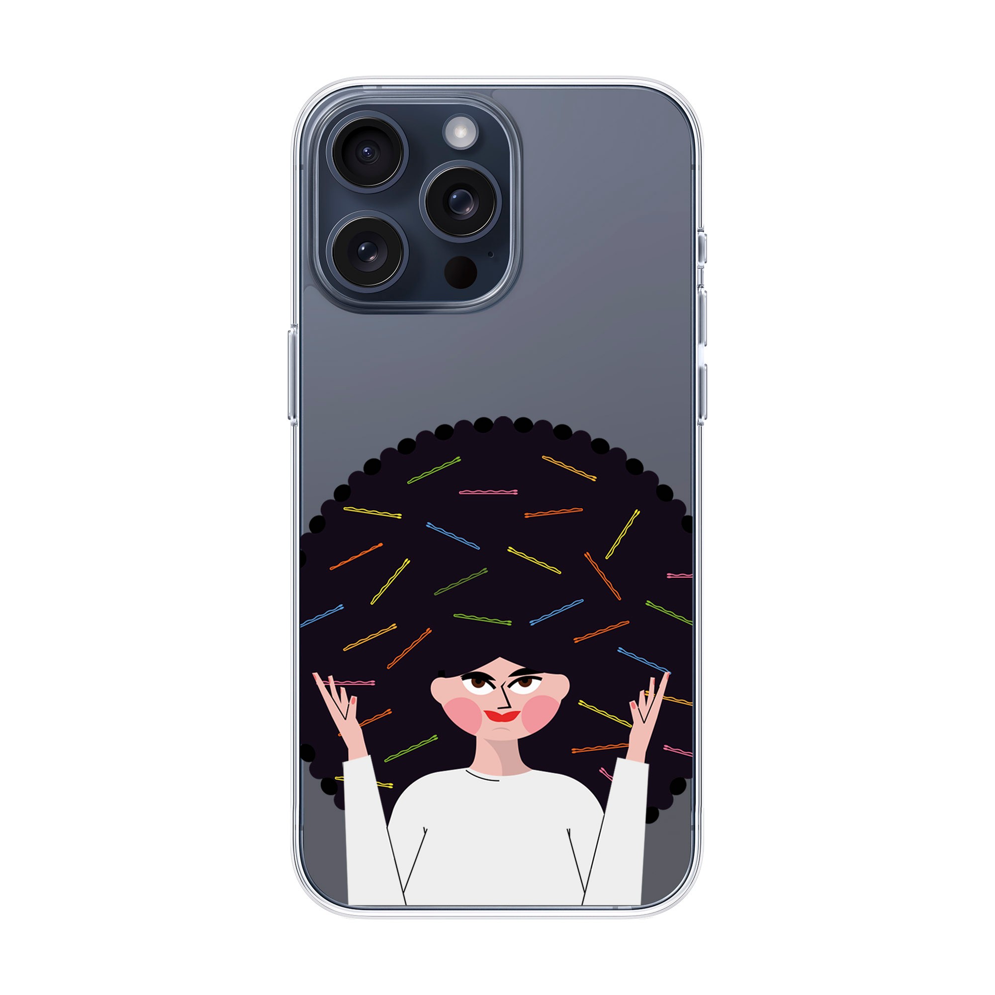 TANGLES OF HAPPINESS-iPhone Solid Kılıf
