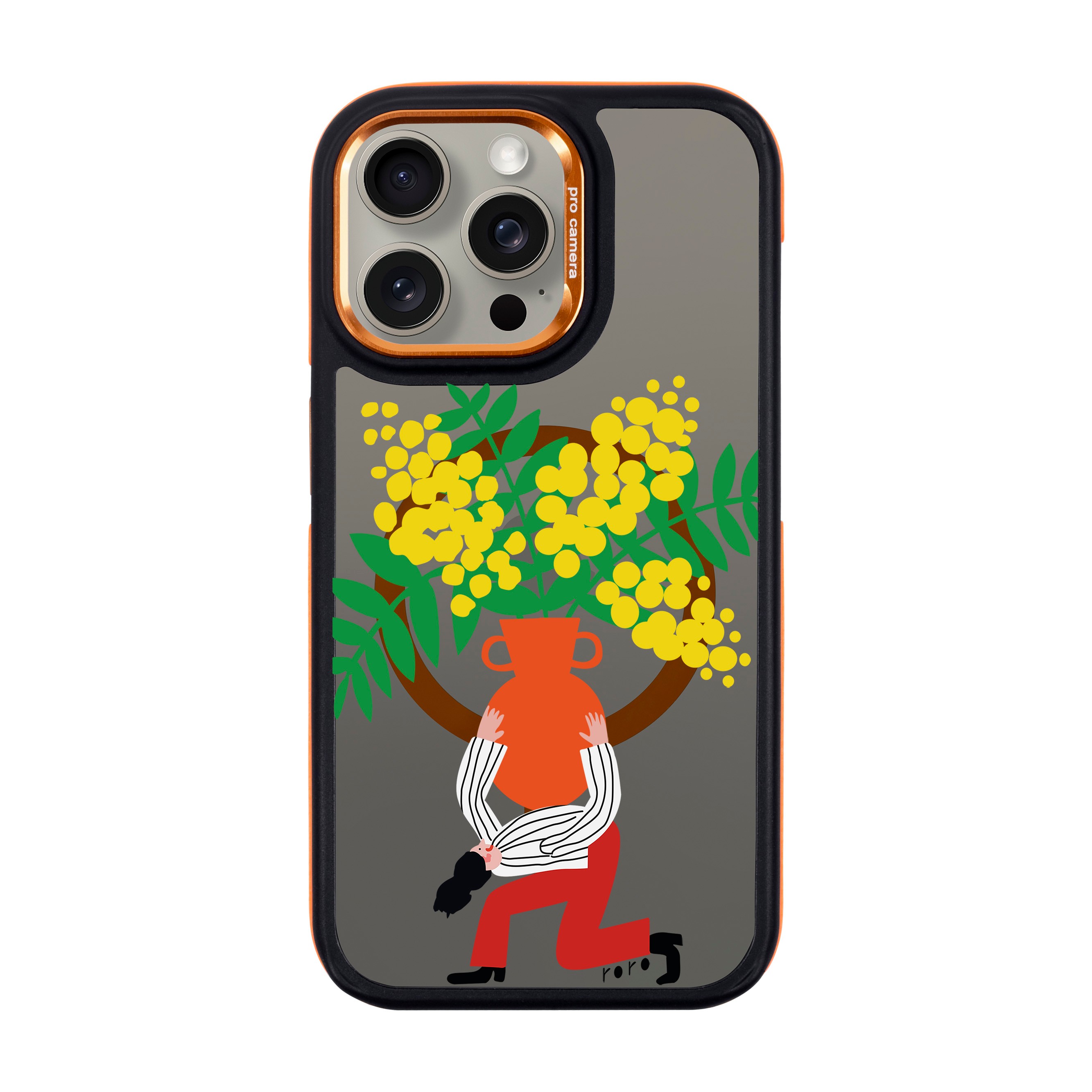 VASE-iPhone Dark Case with MagSafe