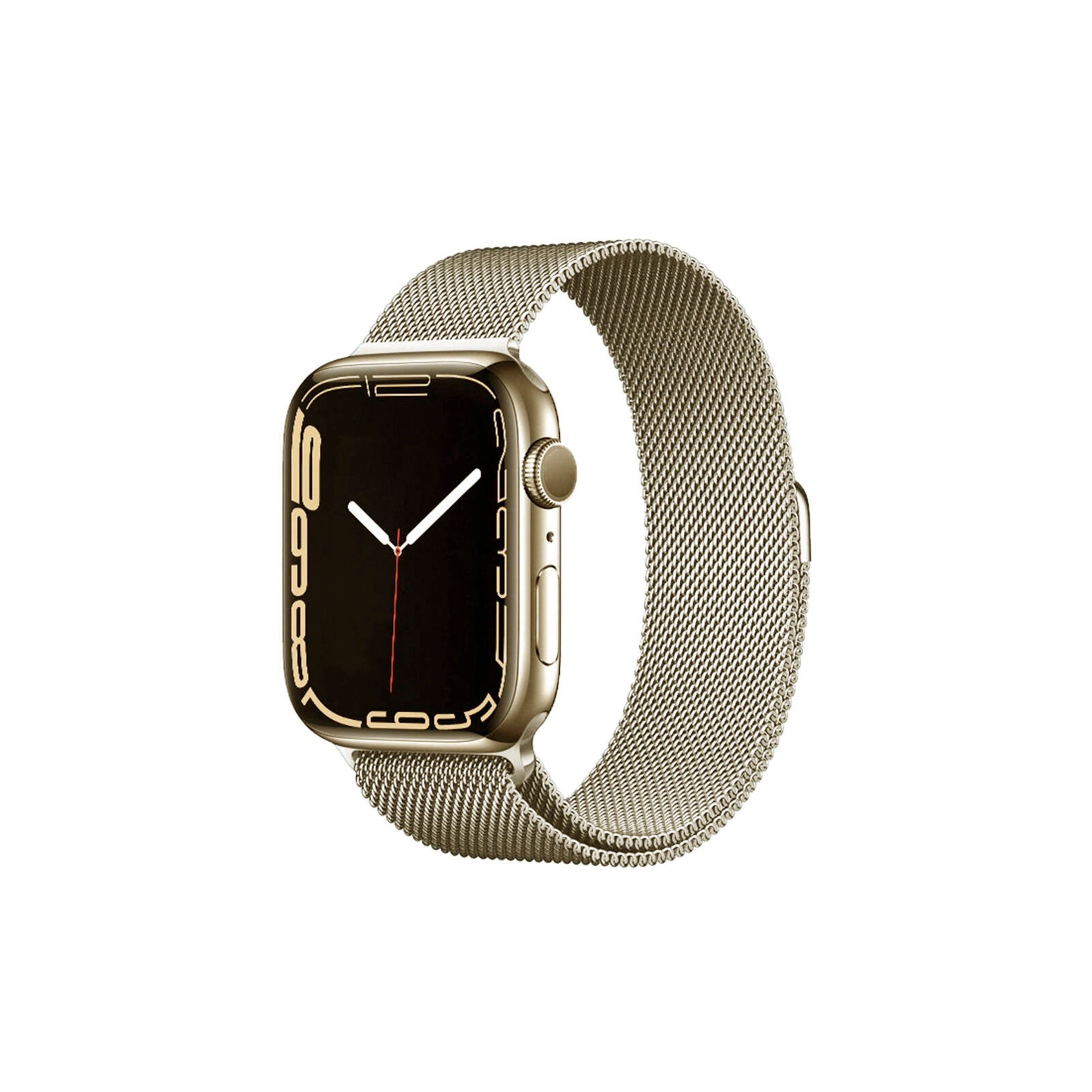 Apple Watch Mesh Kordon-Gold