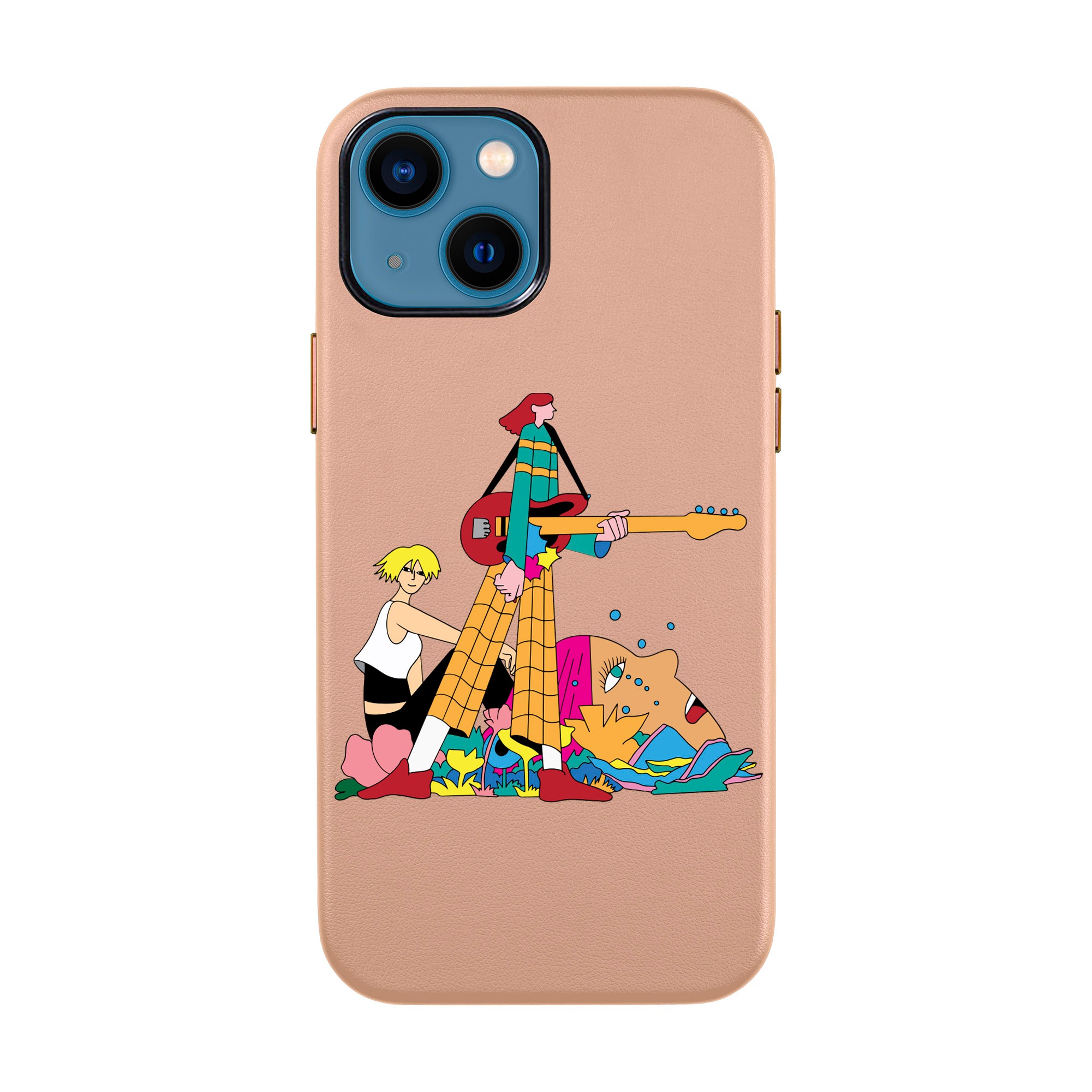 HER BAND-iPhone Leather Case