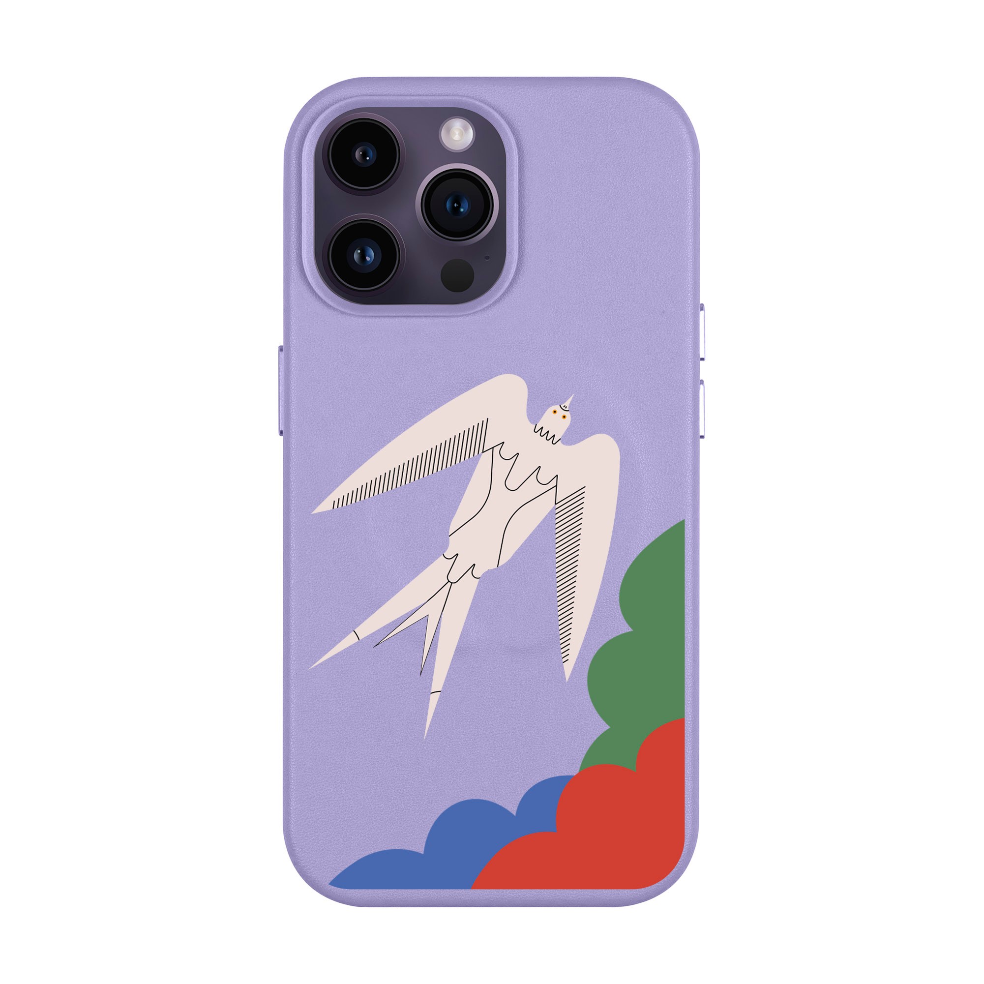 L’OISEAU LIBRE-iPhone Leather Kılıf MagSafe Özellikli