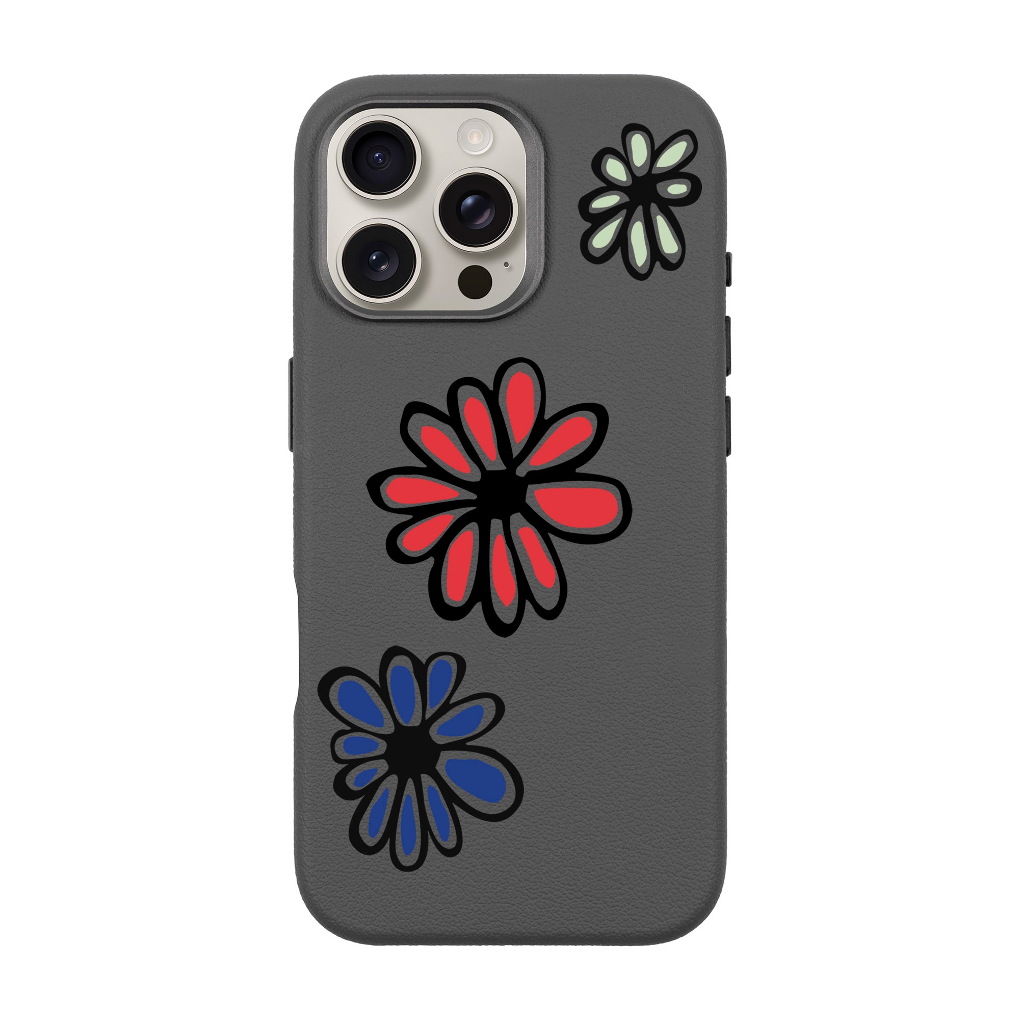 FLORIST-iPhone Leather Premium Case with MagSafe