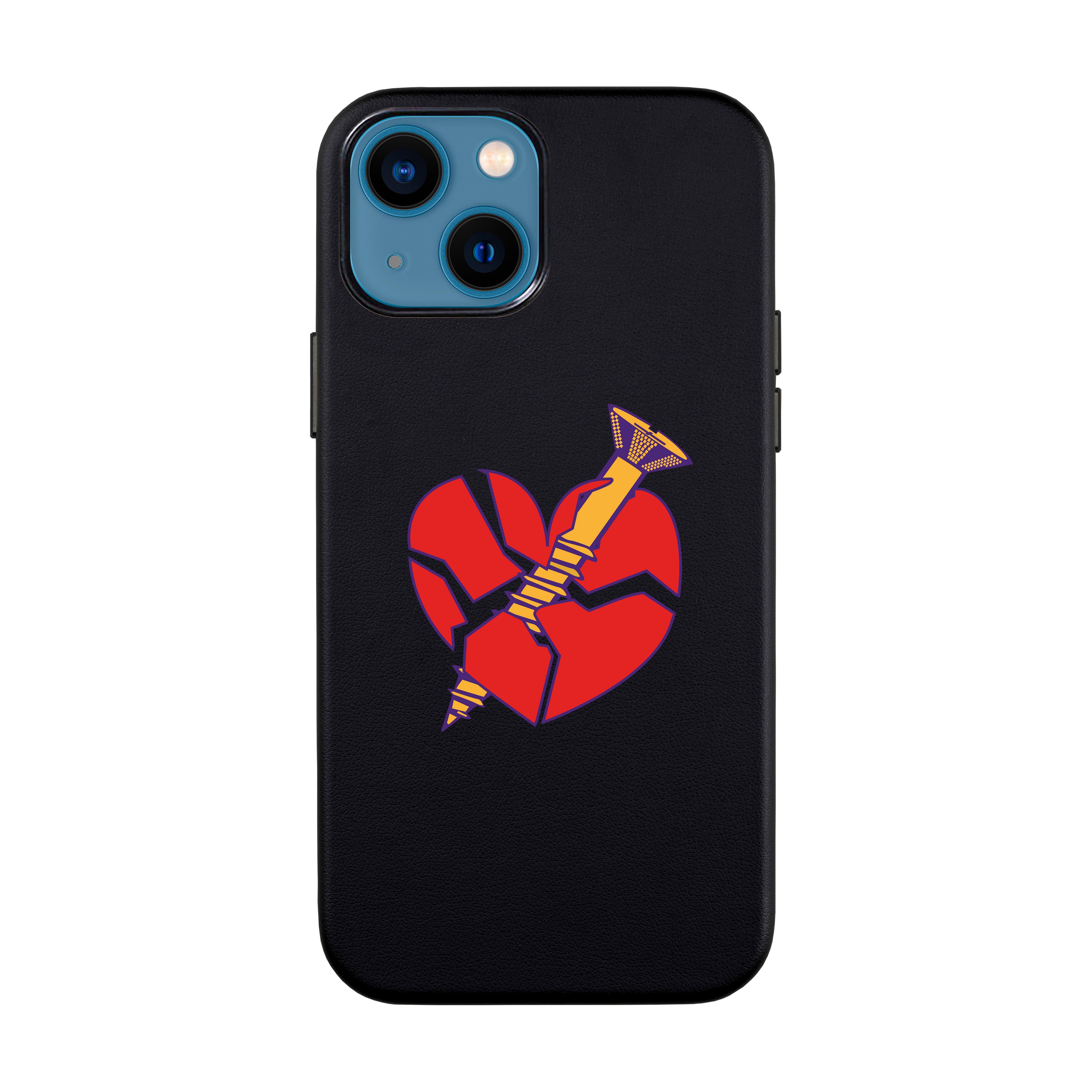 Broken Heart - iPhone Leather Case