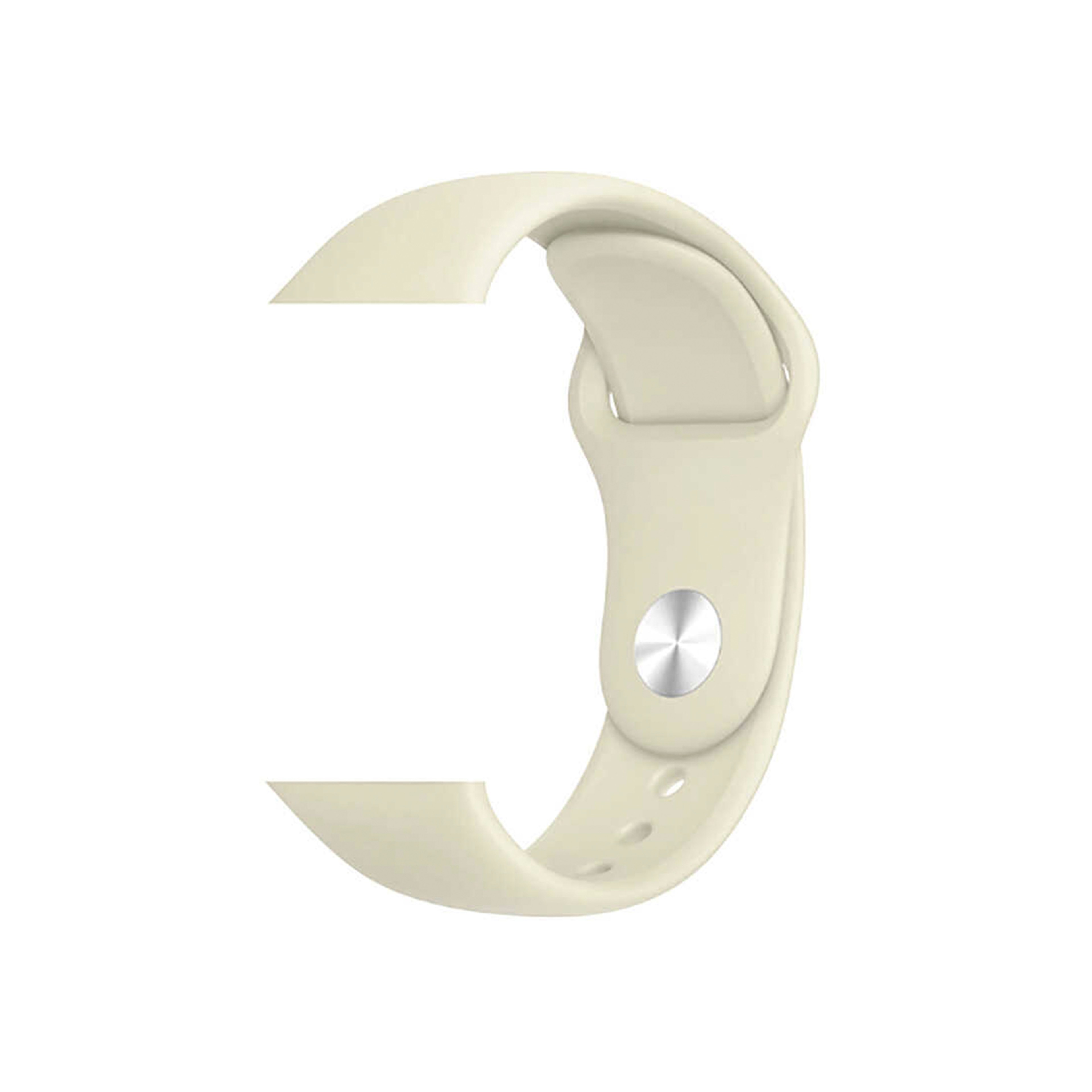 Apple Watch Spor Kordon-Antique White