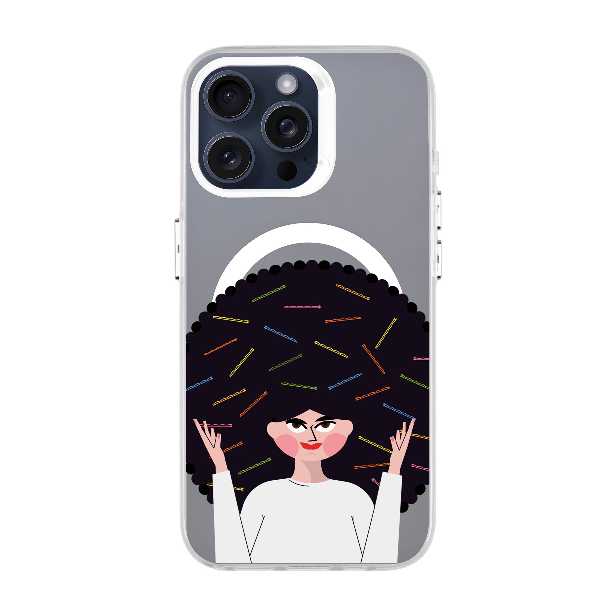 TANGLES OF HAPPINESS-iPhone Hold Kılıf MagSafe Özellikli