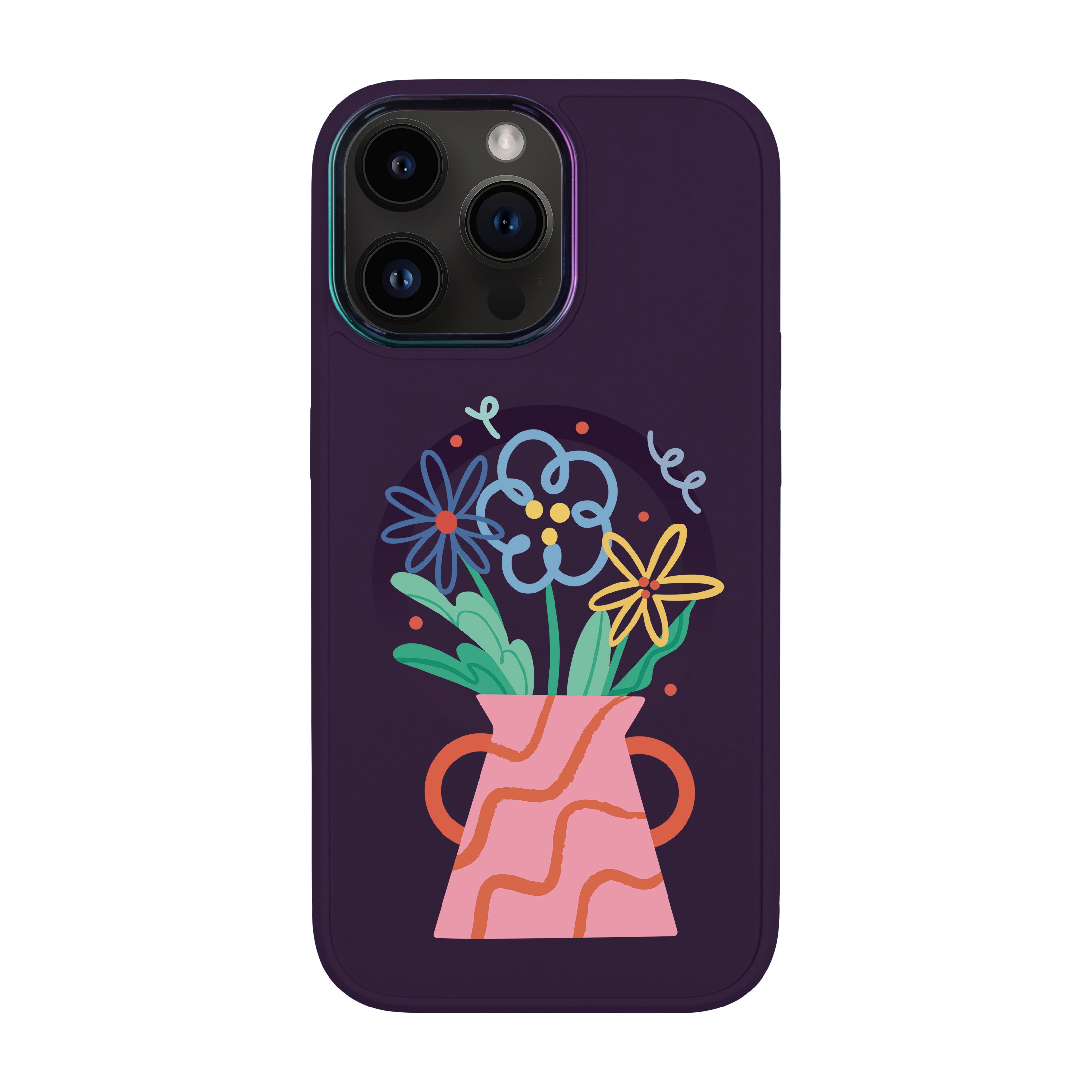 PINK VASE-iPhone Vigor Kılıf MagSafe Özellikli