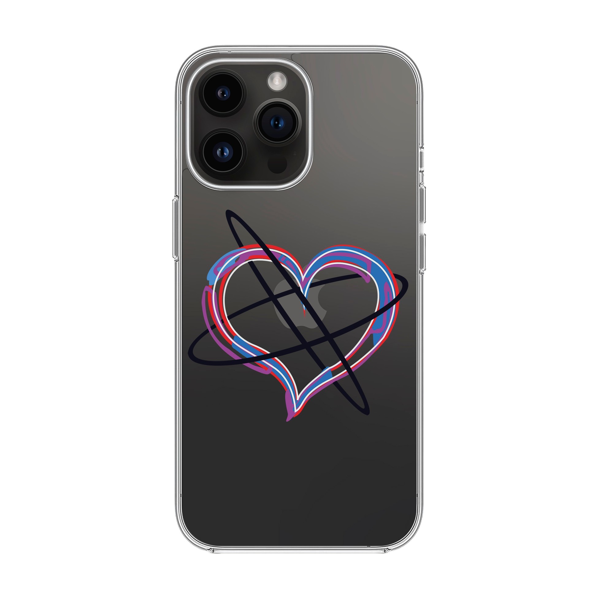 Heart Attack - iPhone Clear Case