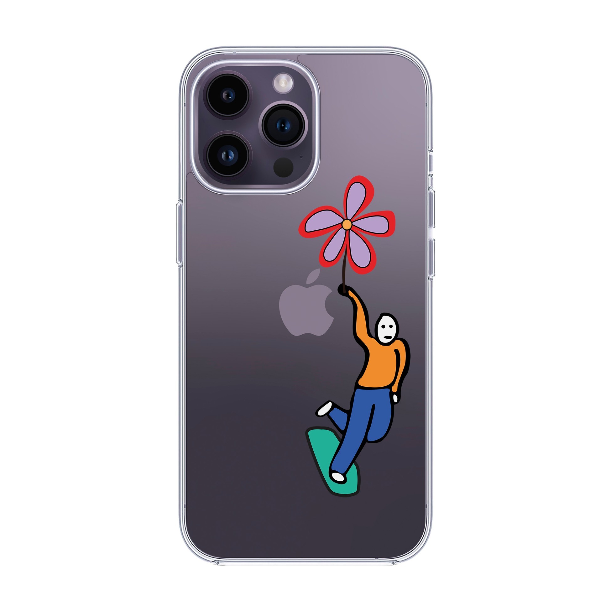 SKATEBOARDER-iPhone Solid Kılıf