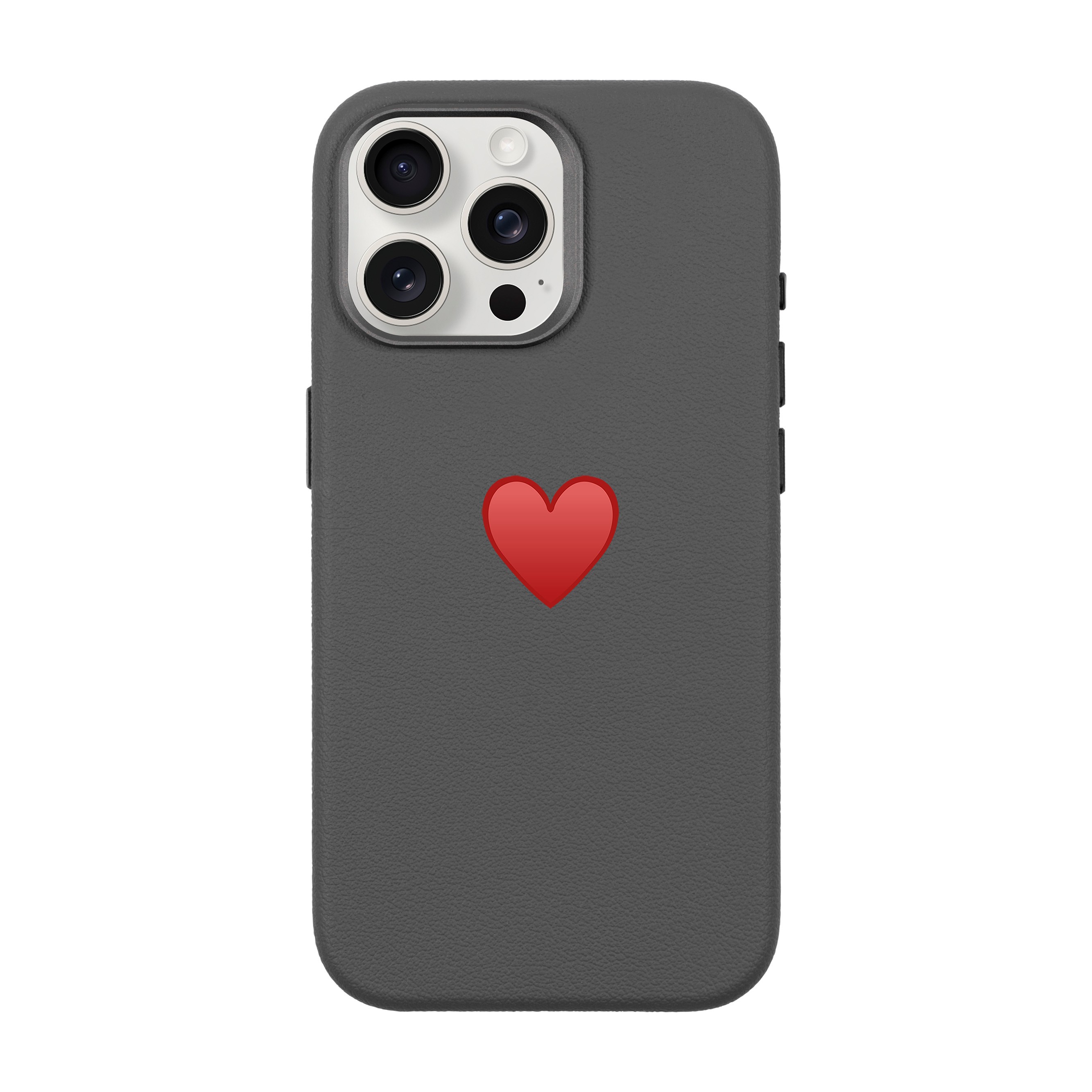 SPREAD HEART-iPhone Leather 15 Premium Case with MagSafe