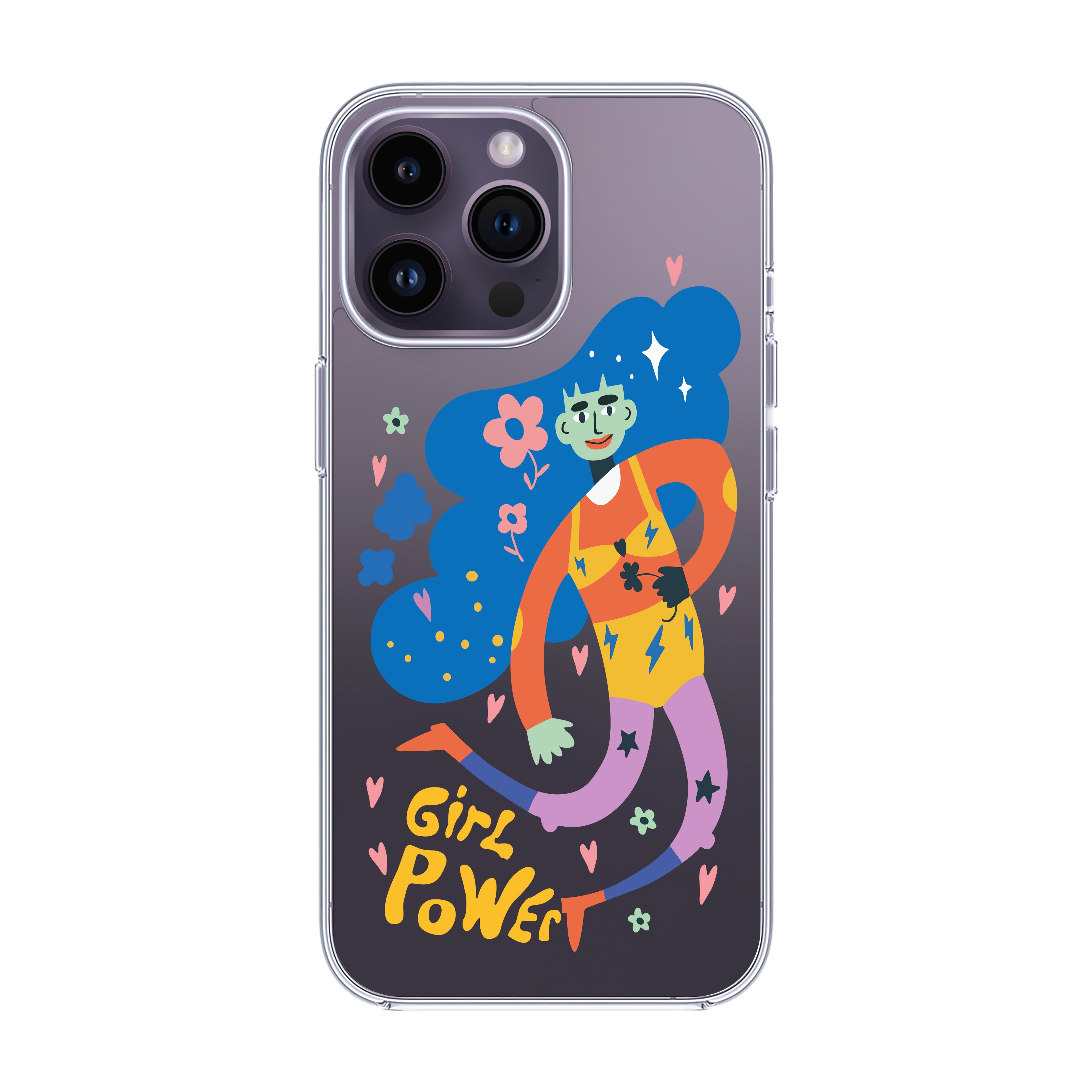 Girl Power - iPhone Clear Case