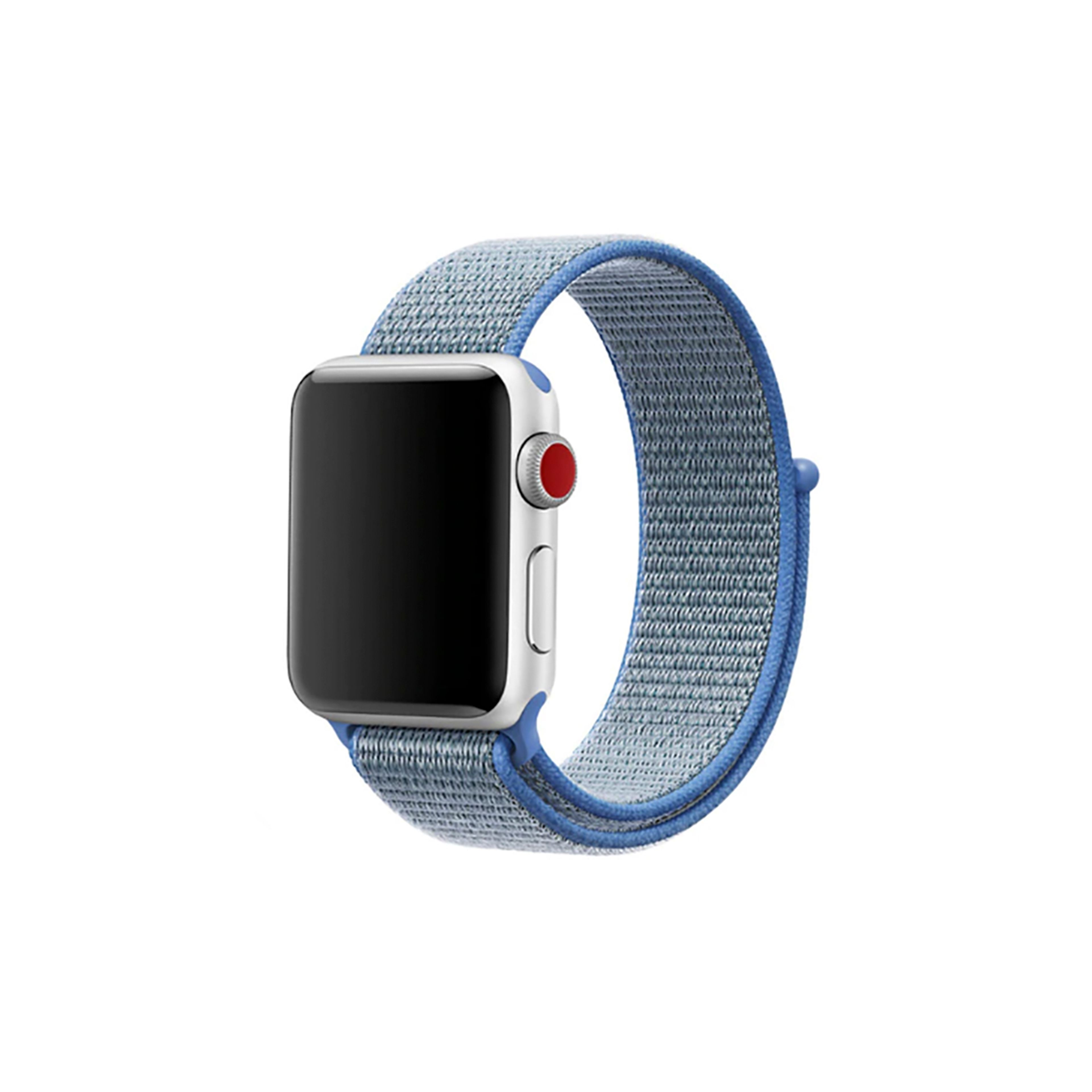 Apple Watch Velcro Kordon-Tahoe Blue