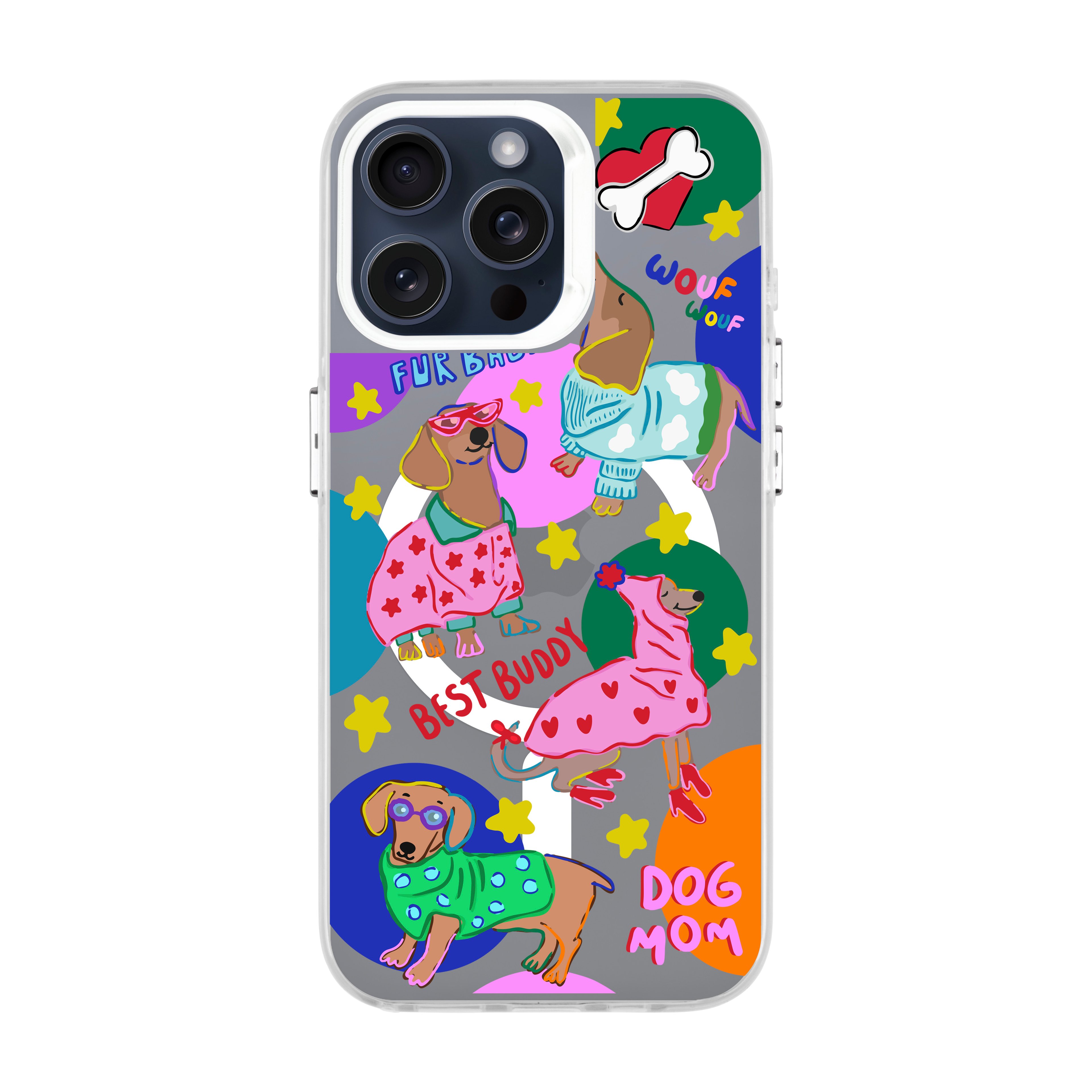 Dog Mom - iPhone Hold Case with MagSafe