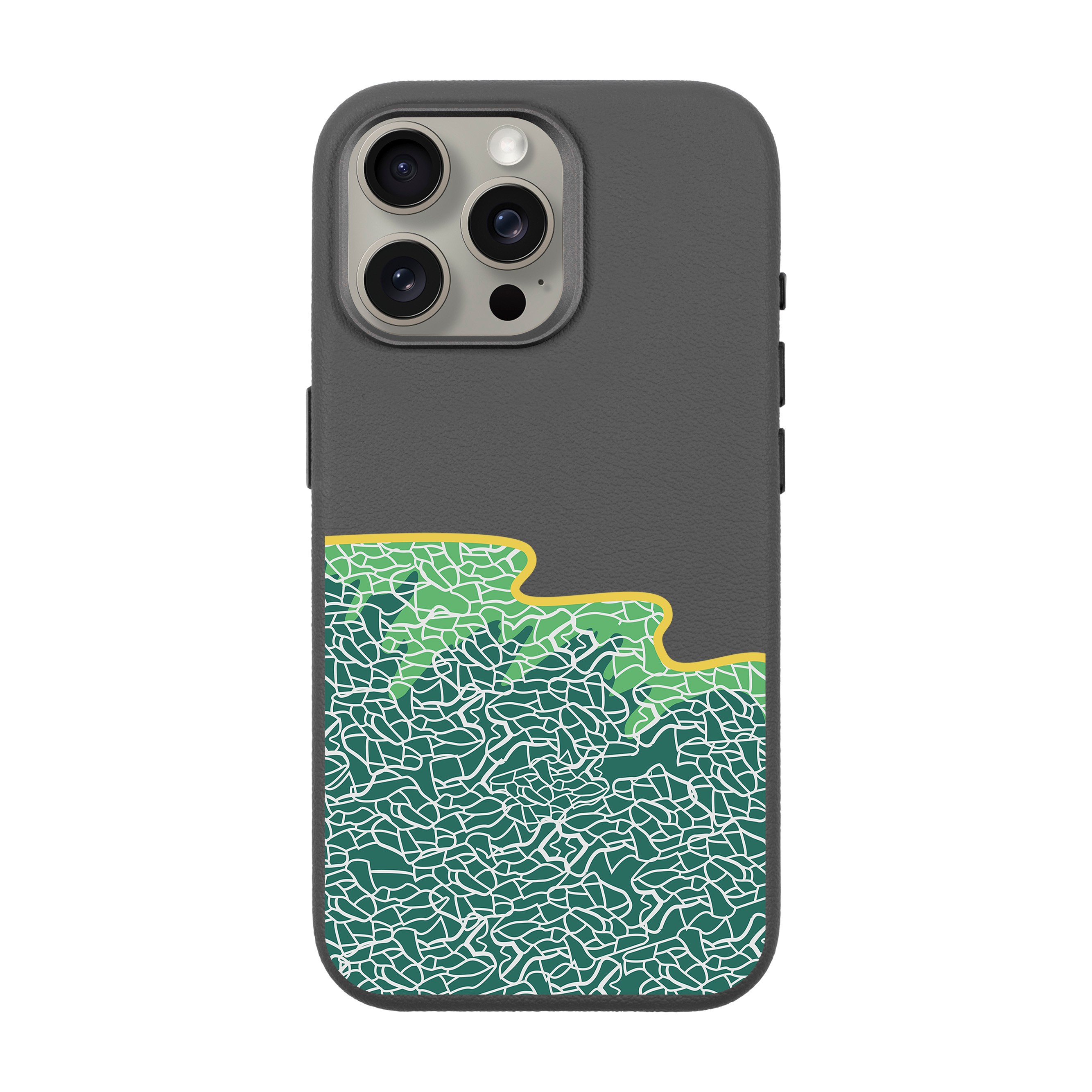 SEA-iPhone Leather 15 Premium Case with MagSafe