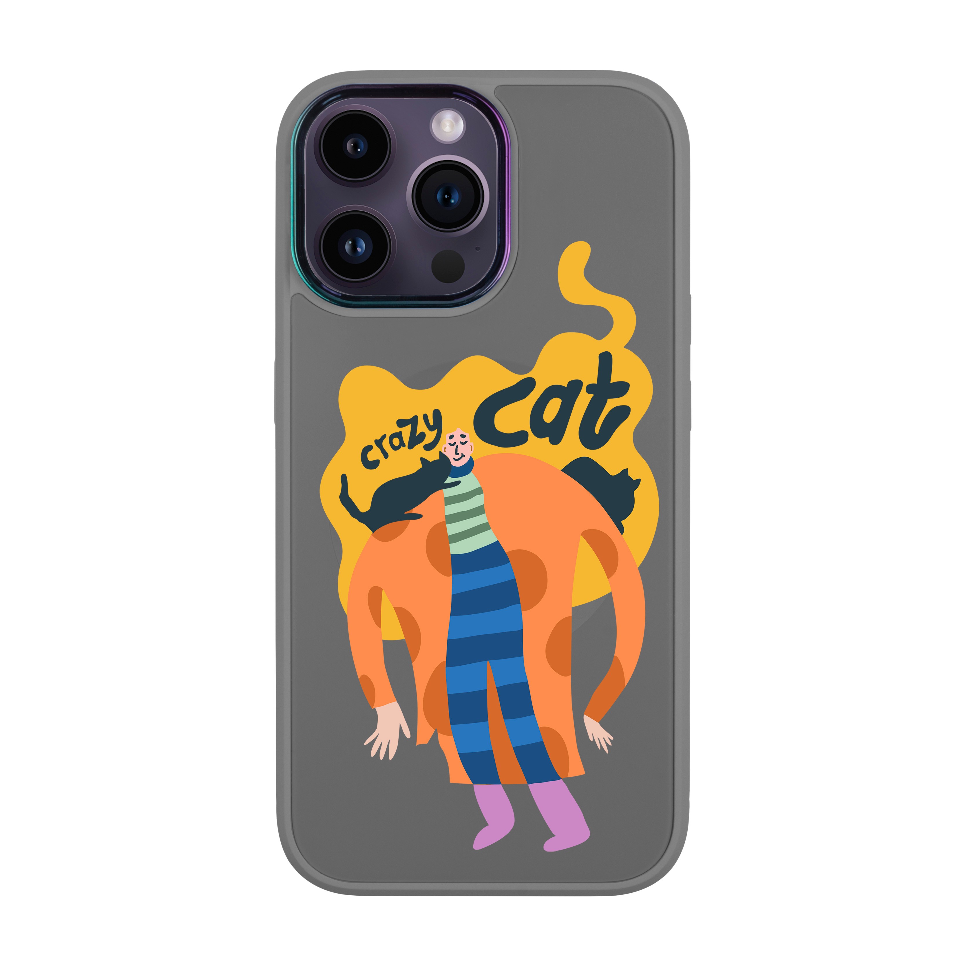 CRAZY CAT - iPhone Vigor Case with Magsafe