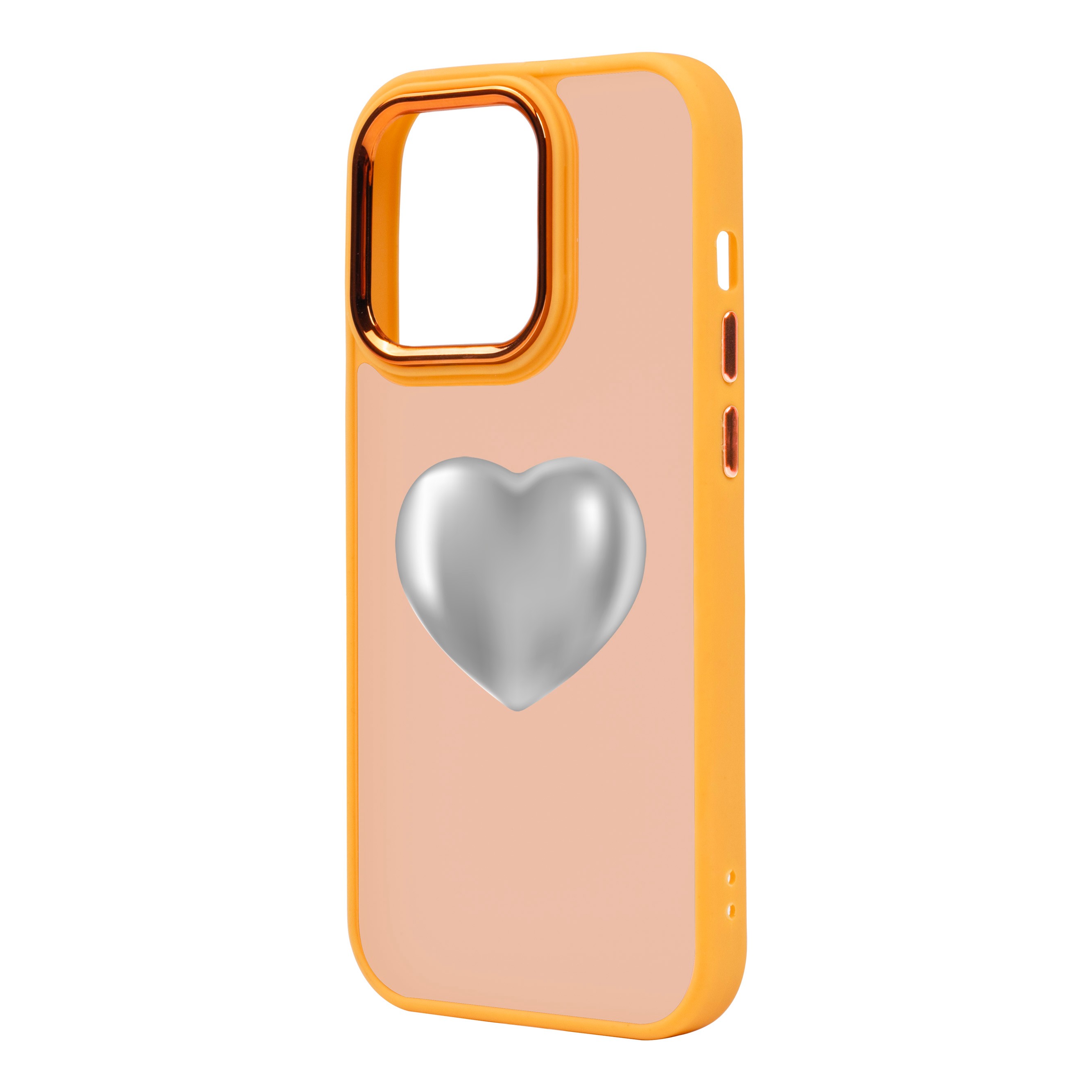 SILVER HEART-iPhone Proof Kılıf