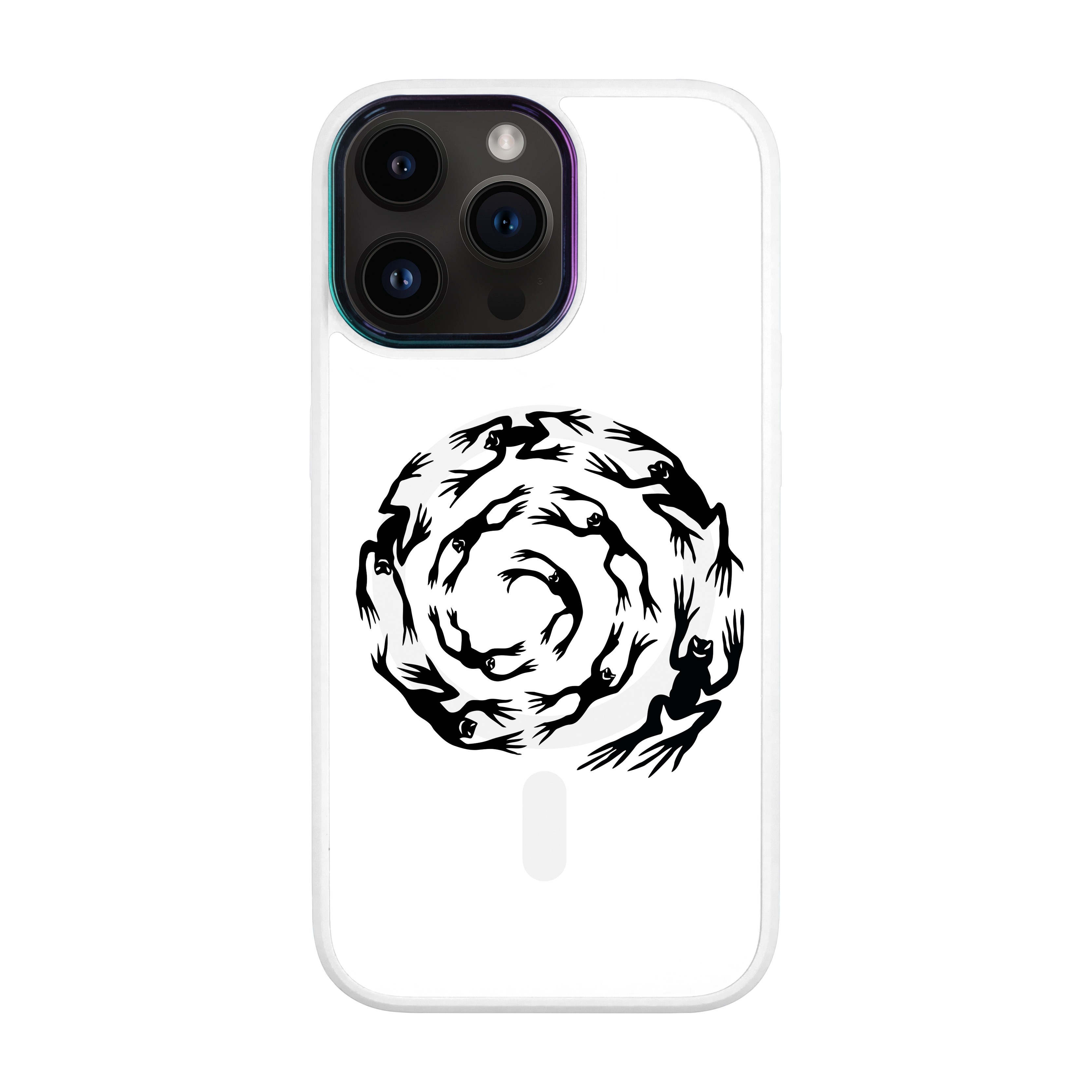 SWIRLING FROGS - iPhone Vigor Case with Magsafe