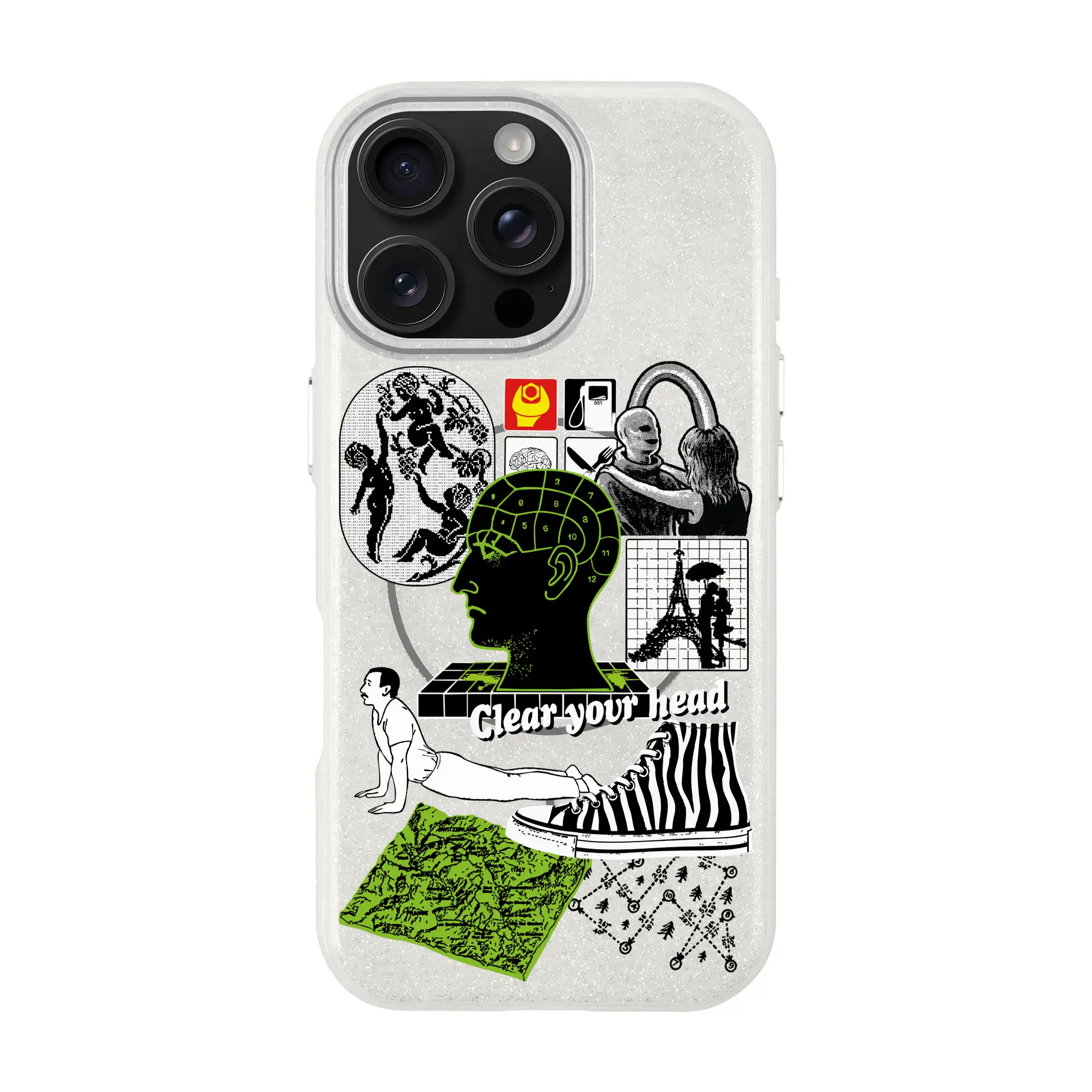 CLEAR YOUR HEAD-iPhone Radiant Kılıf MagSafe Özellikli
