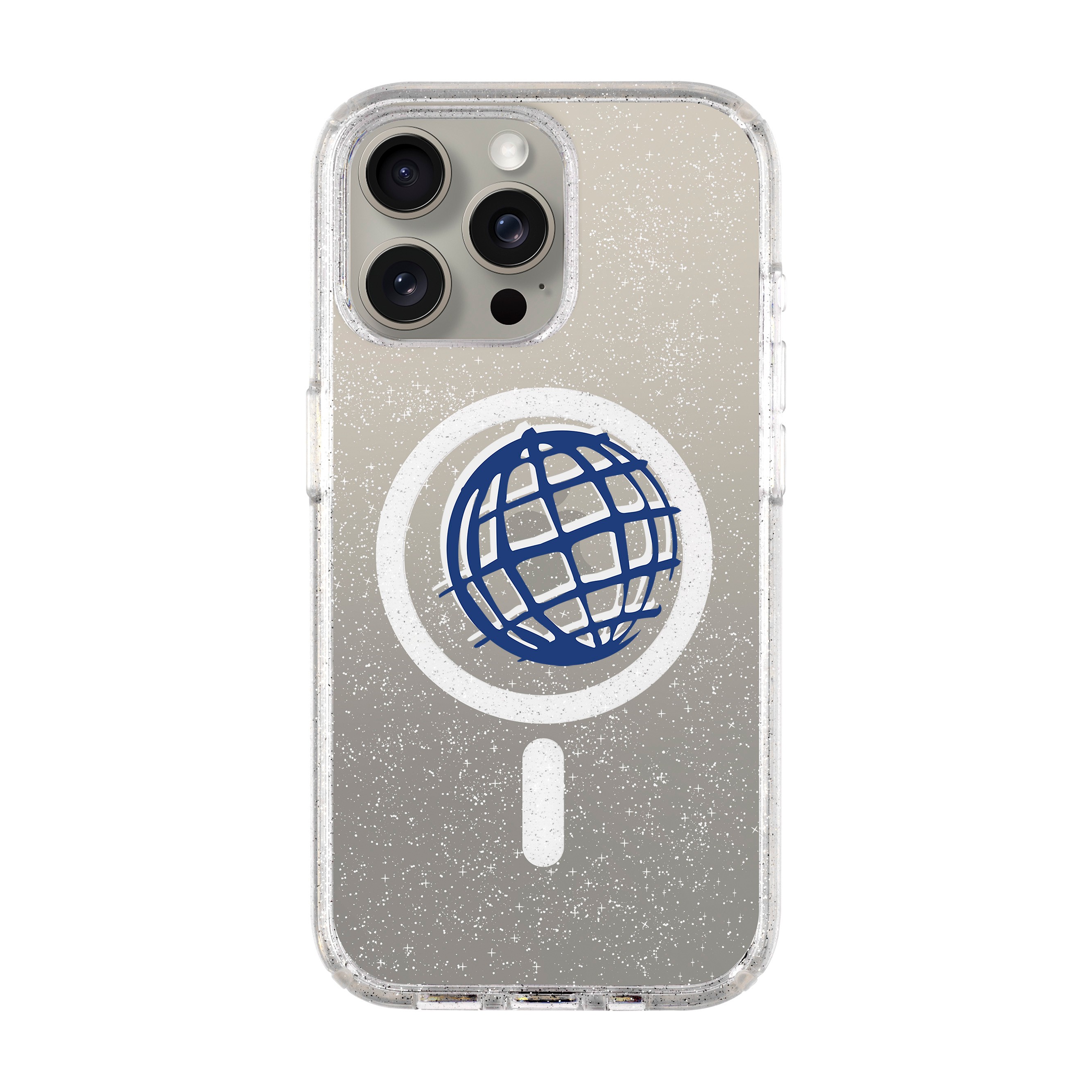 GLOBE-iPhone Shiny Case with MagSafe