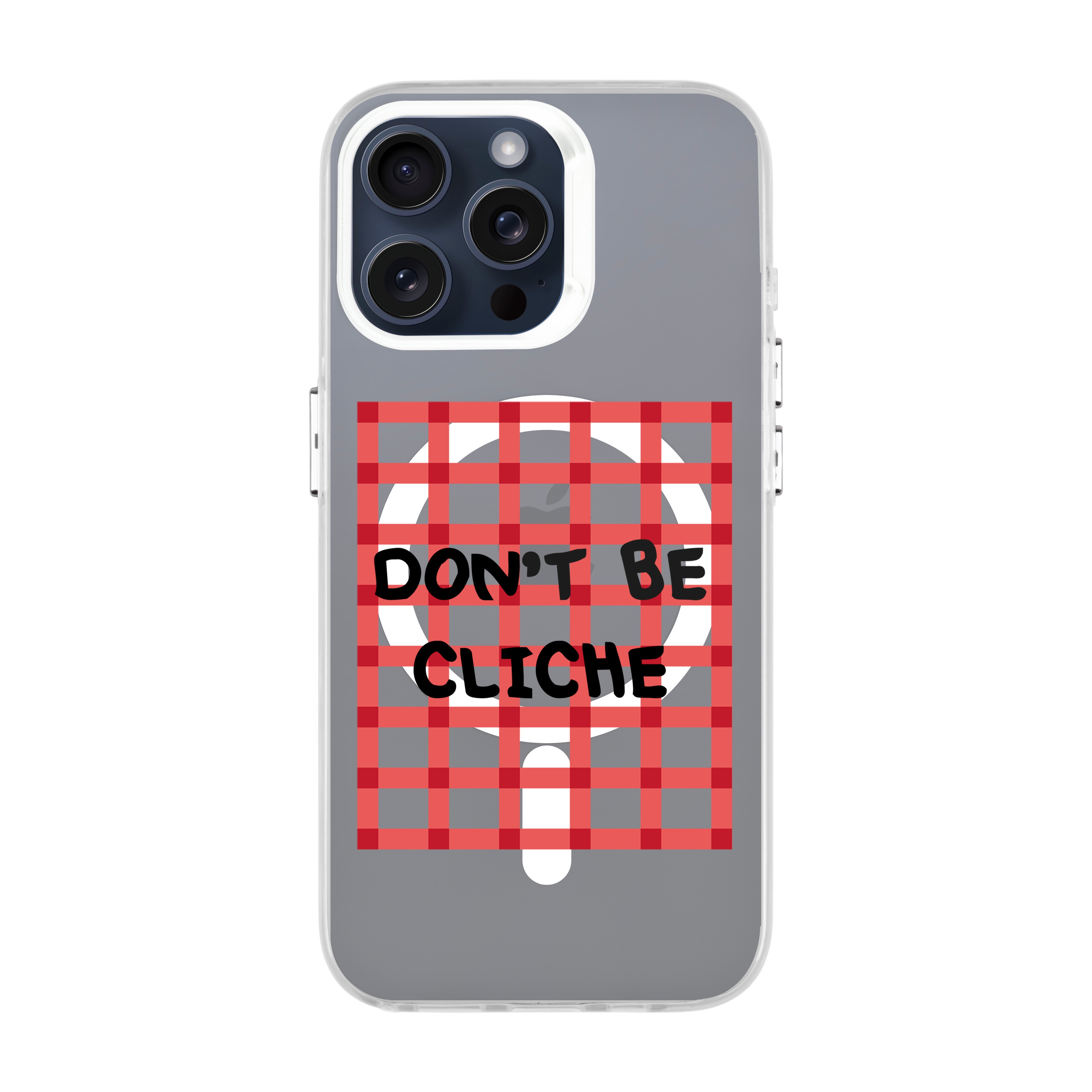 DON'T BE CLICHE-iPhone Hold Kılıf MagSafe Özellikli