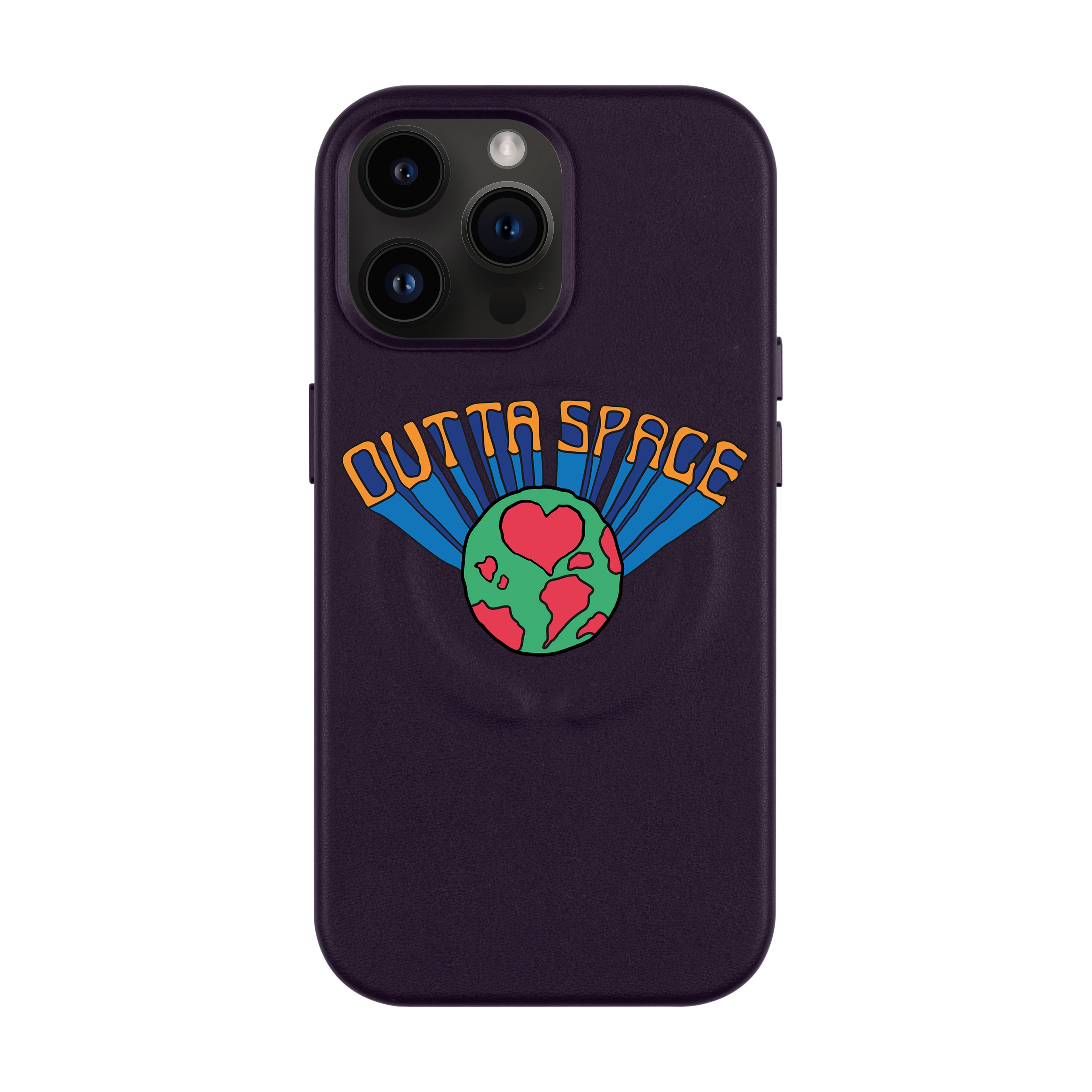 OUTTA SPACE-iPhone Leather Kılıf MagSafe Özellikli