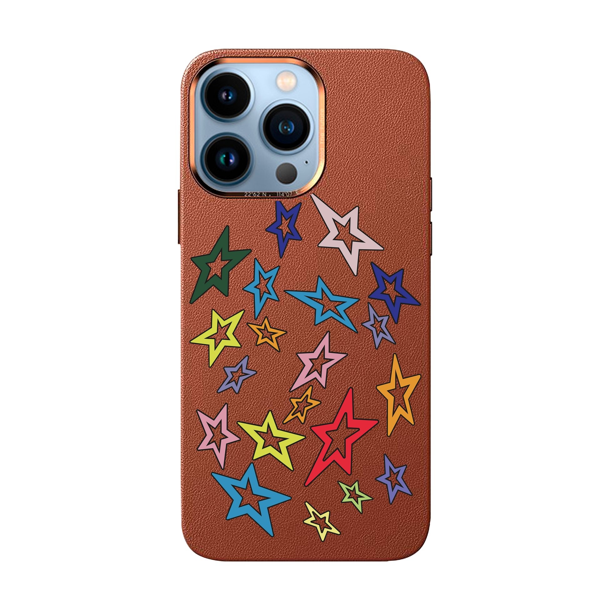 STAR-iPhone Full Grain Leather Kılıf MagSafe Özellikli