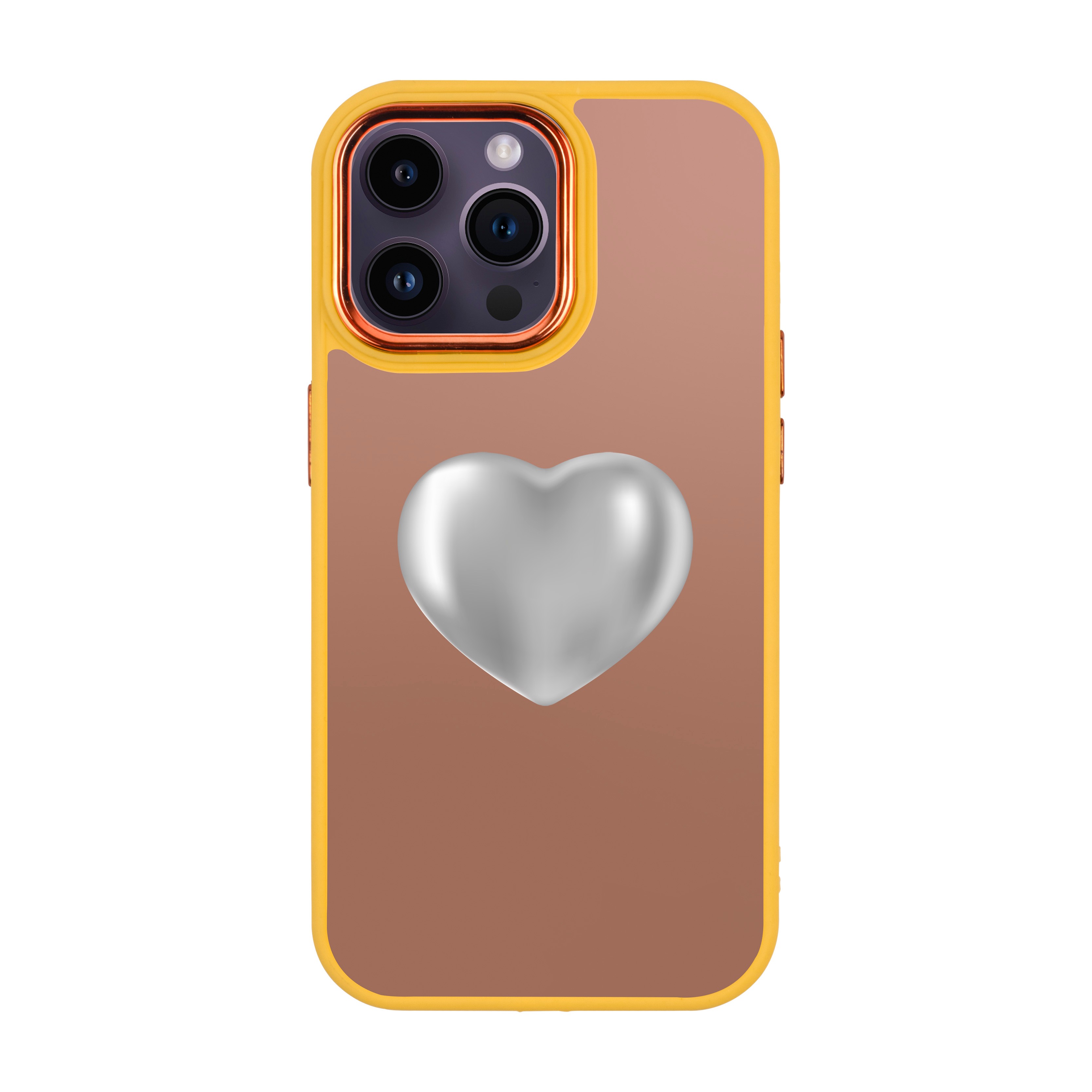 SILVER HEART-iPhone Proof Kılıf