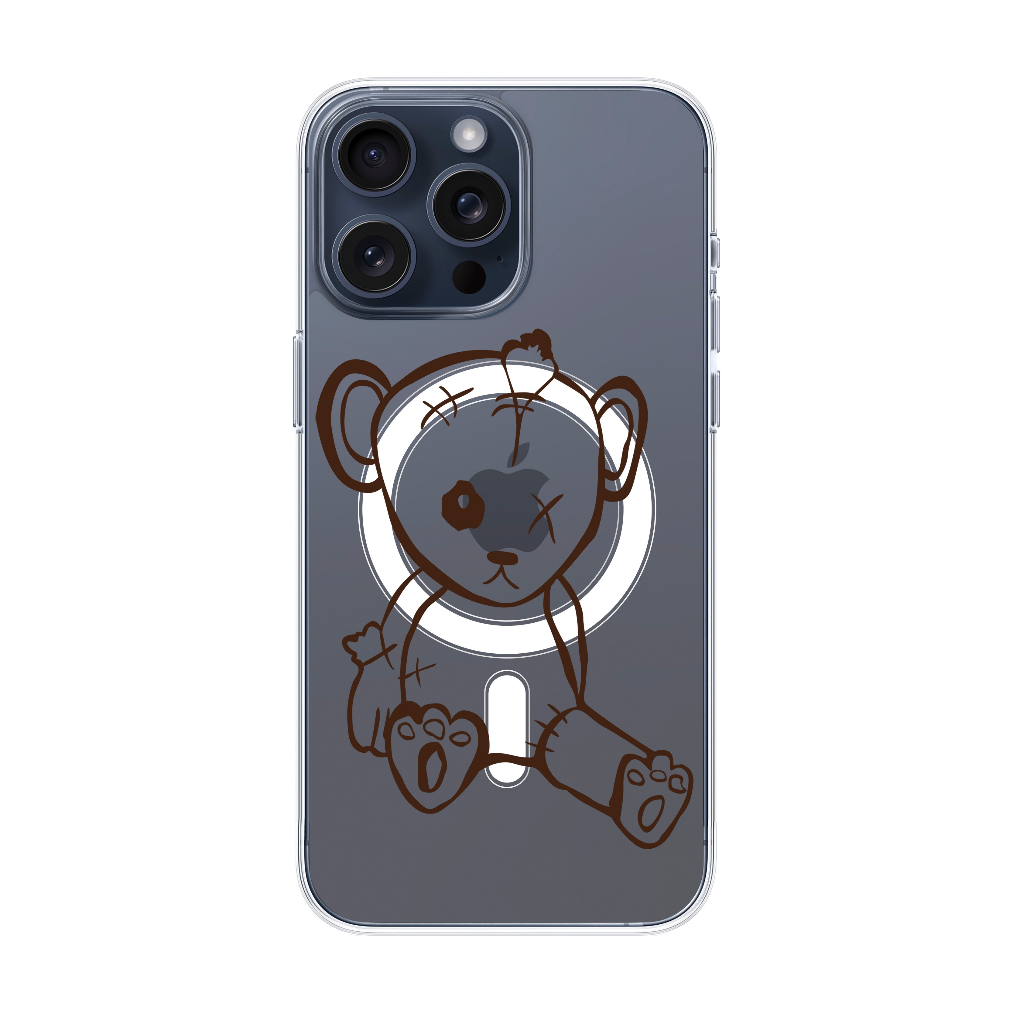 BABY BEAR-iPhone Solid Kılıf MagSafe Özellikli