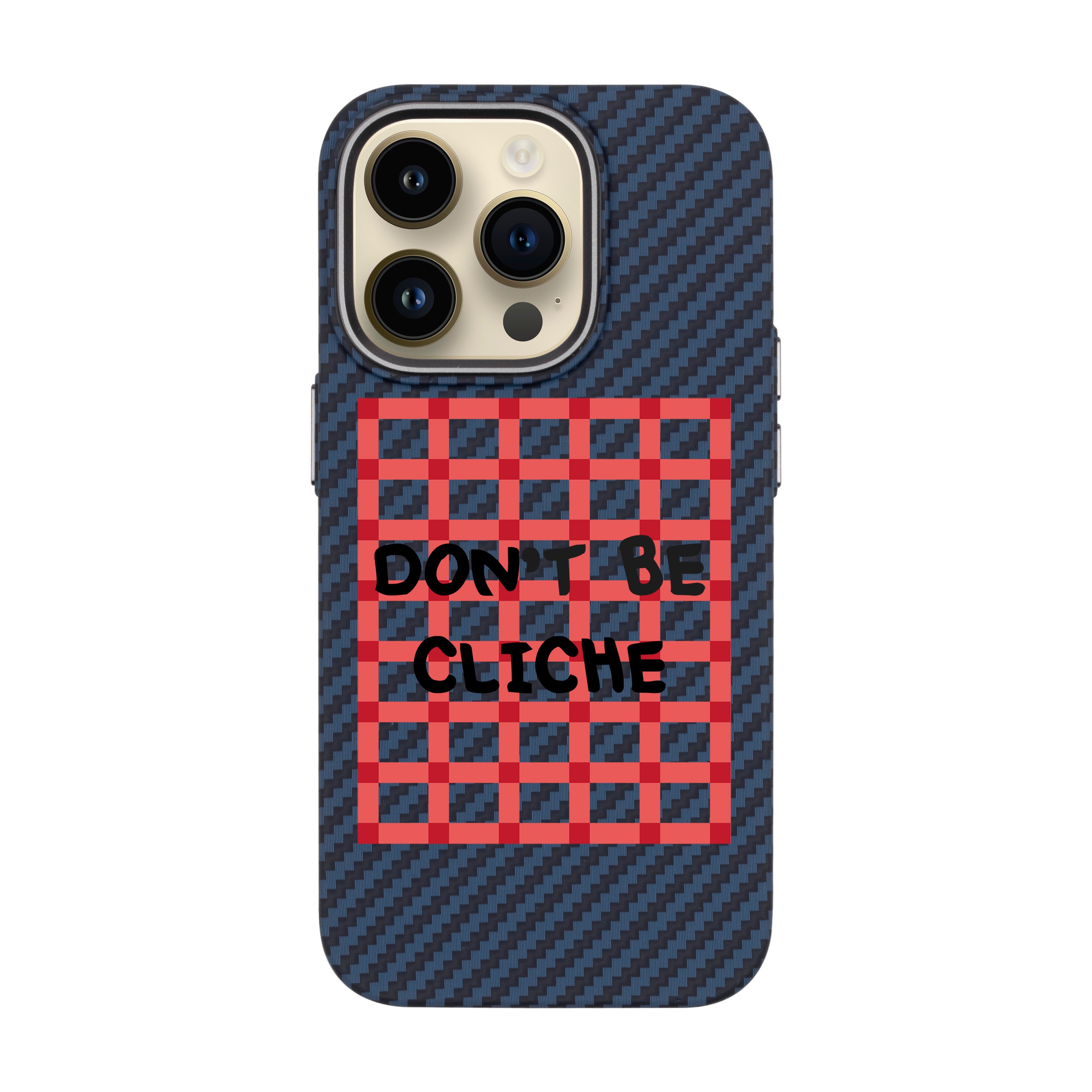 Don't Be Cliche - iPhone Carbon Case with Magsafe