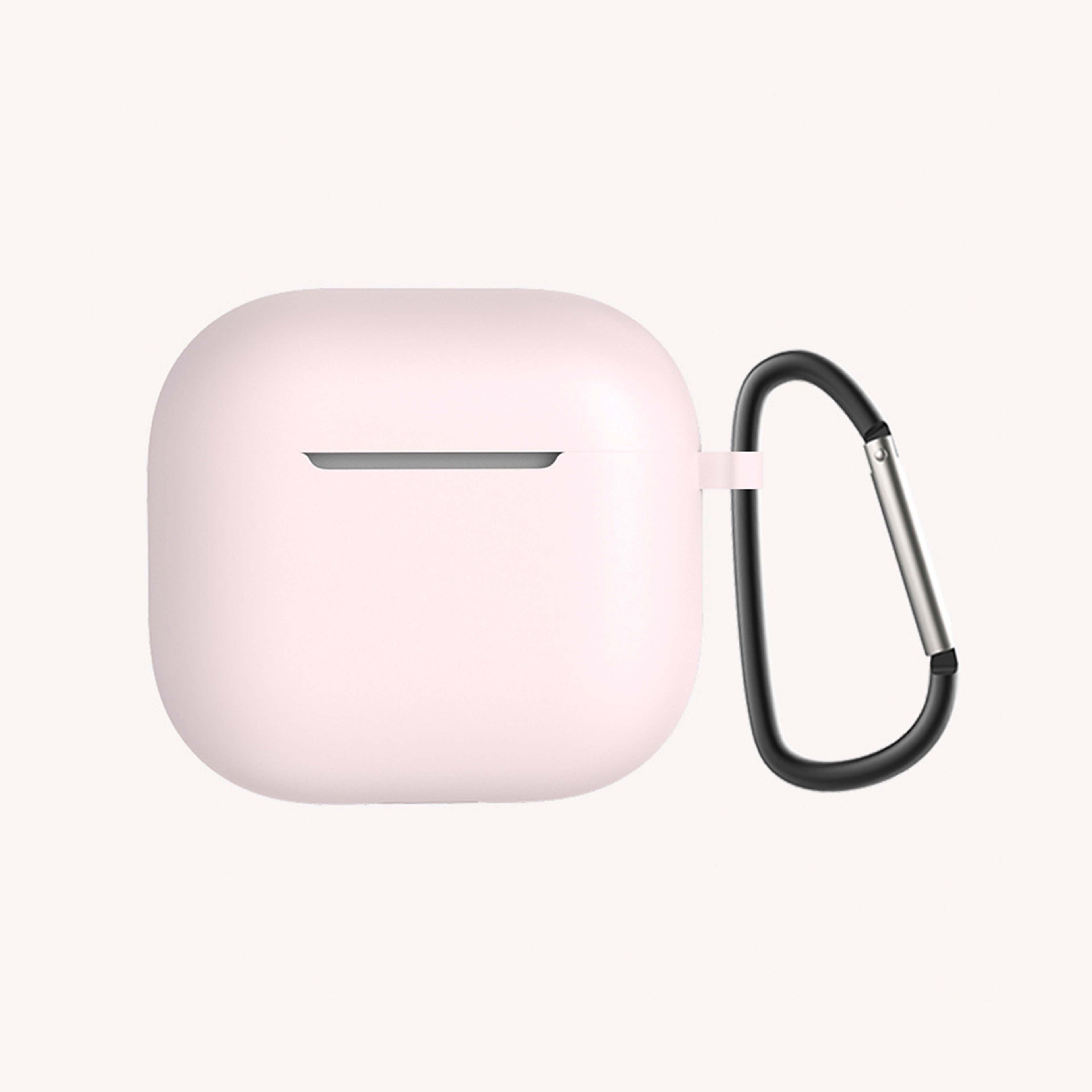 NEW-Apple AirPods Ultra Silikon Kılıf - Pembe
