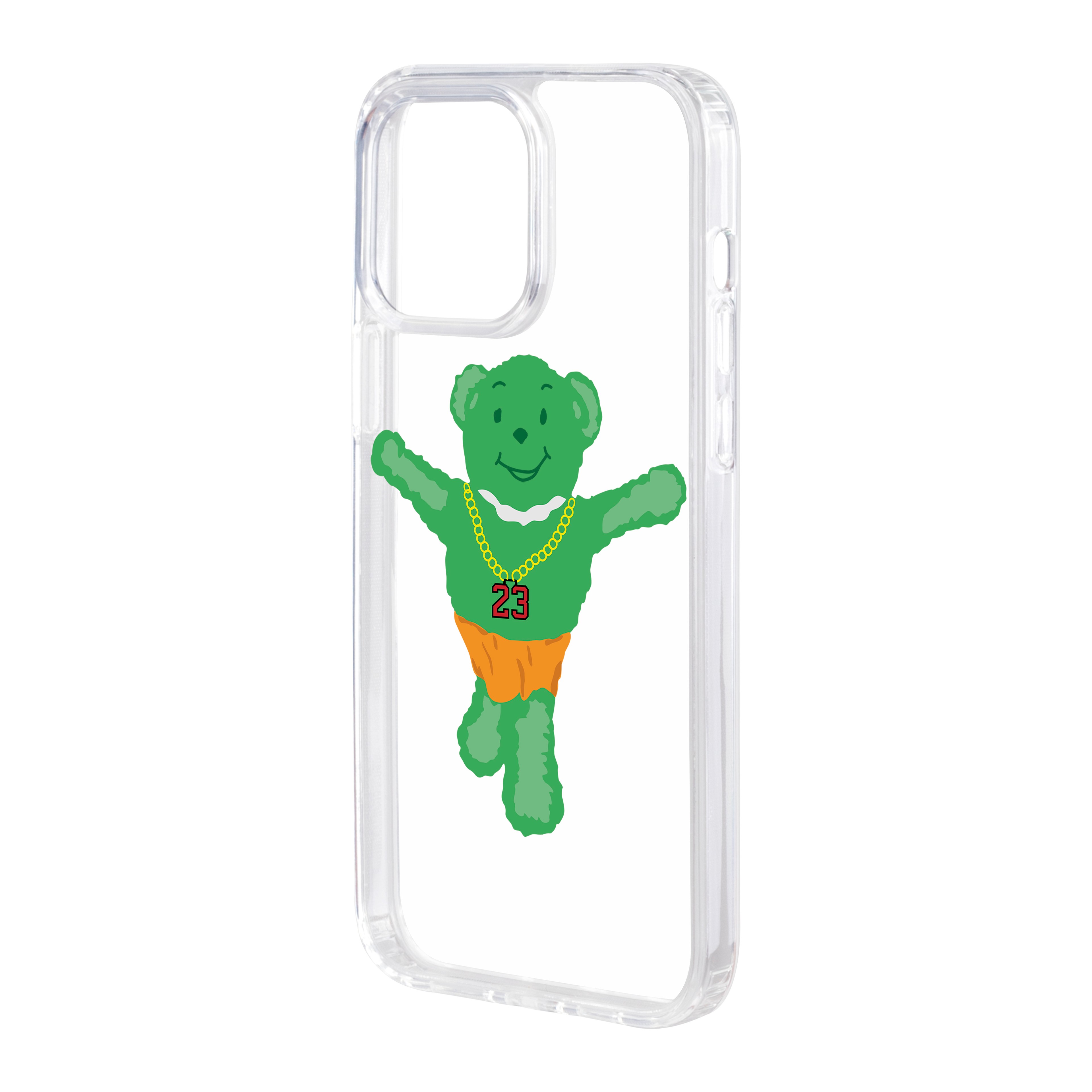 GREEN BEAR-iPhone Solid Kılıf