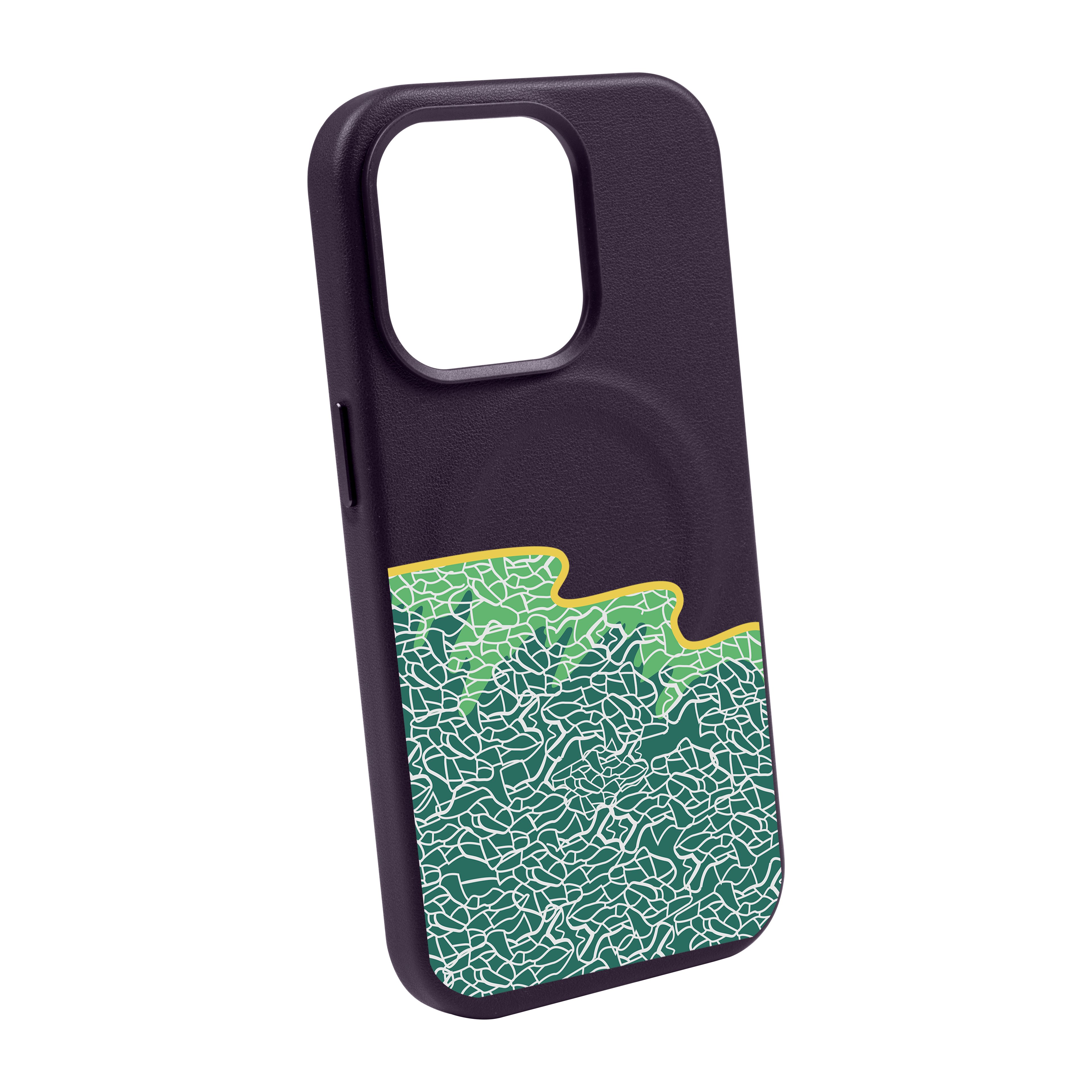 Sea - iPhone Leather Case with MagSafe