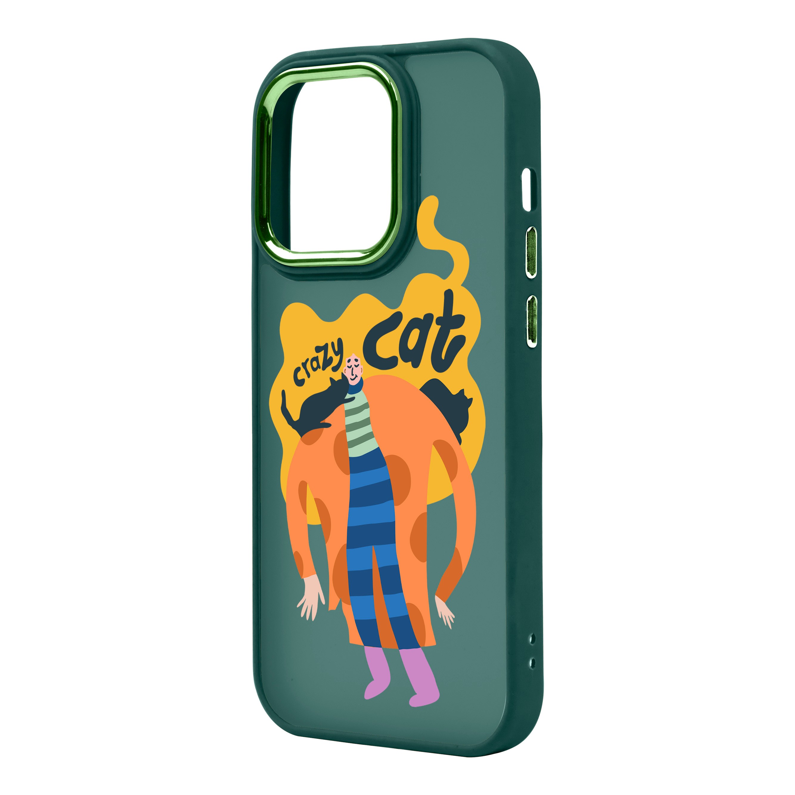 CRAZY CAT - iPhone Proof Case