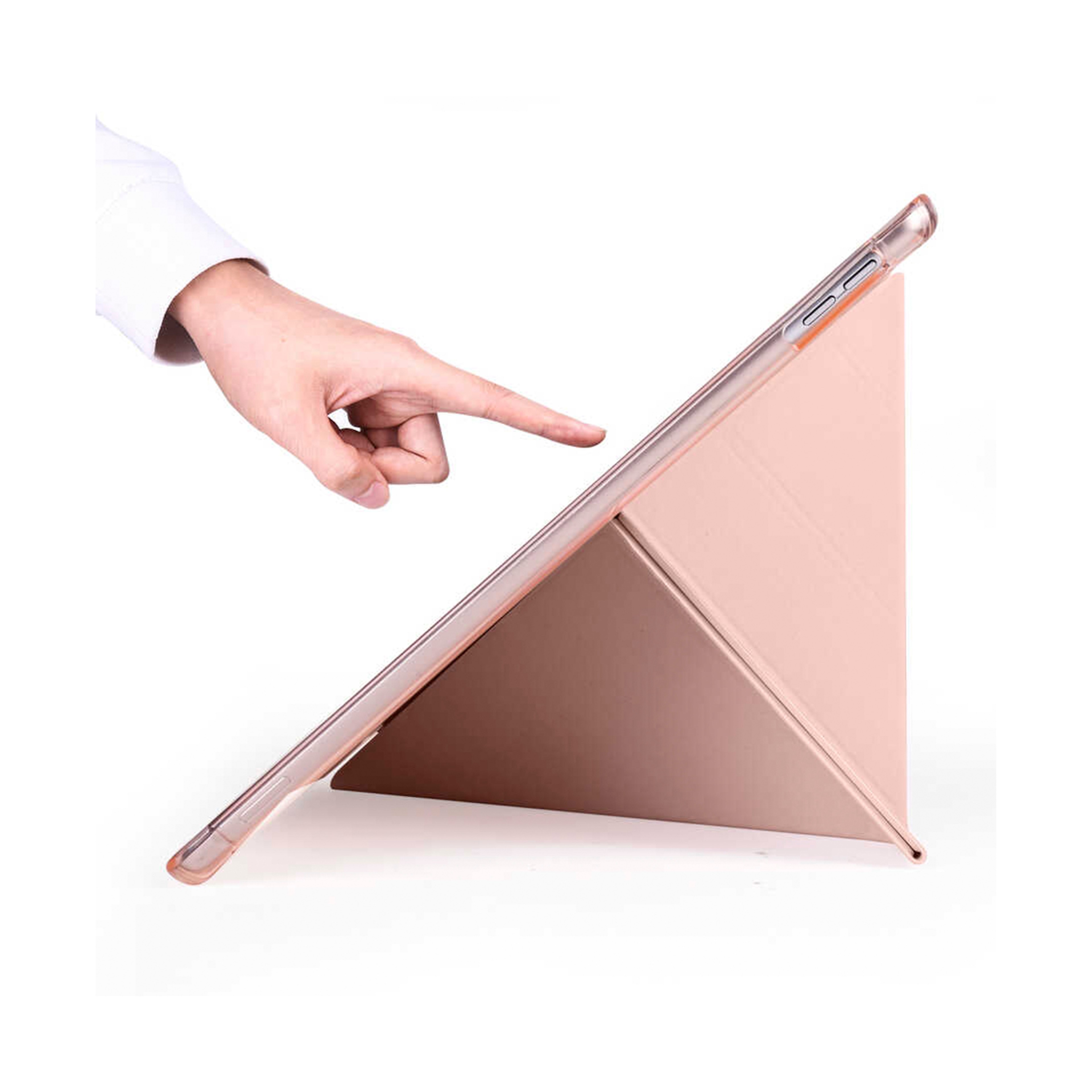 Apple iPad Pro 10.5 inç (7.Nesil)-Trigon Folding Kalemlikli Standlı Kılıf