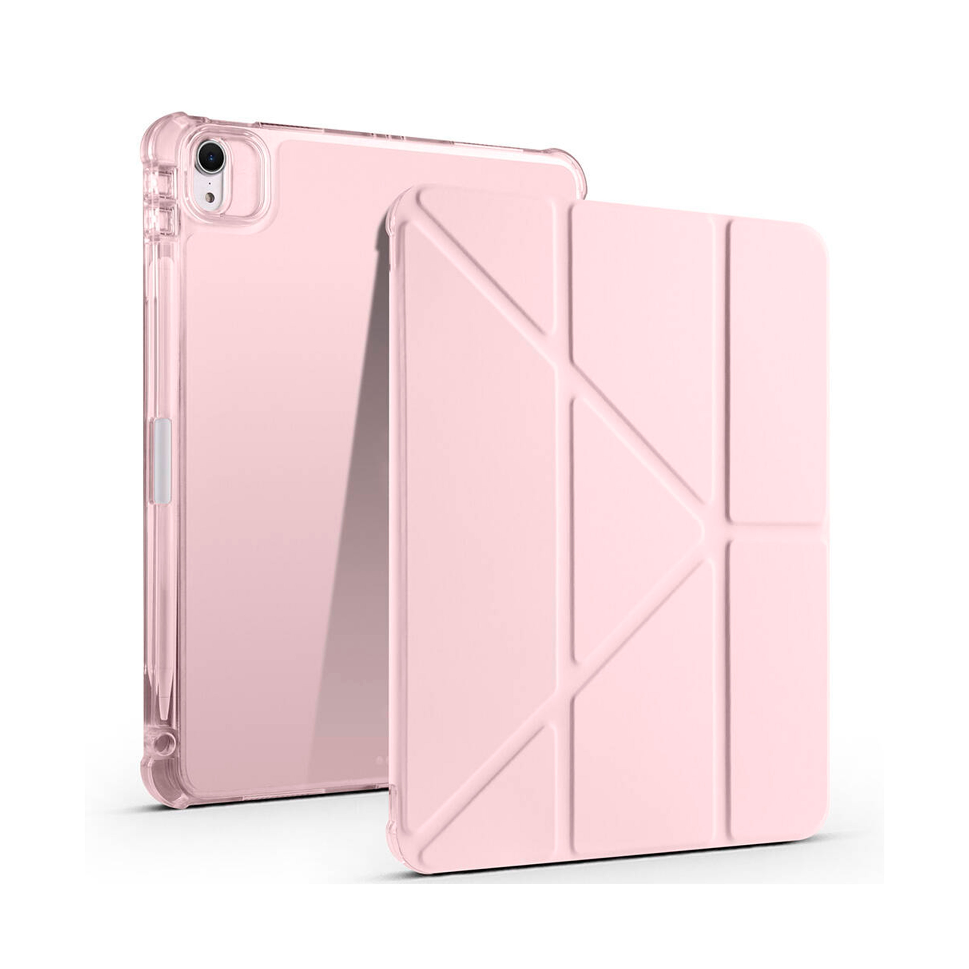 Apple iPad Air 11 inç 2024-Trigon Folding Kalemlikli Standlı Kılıf
