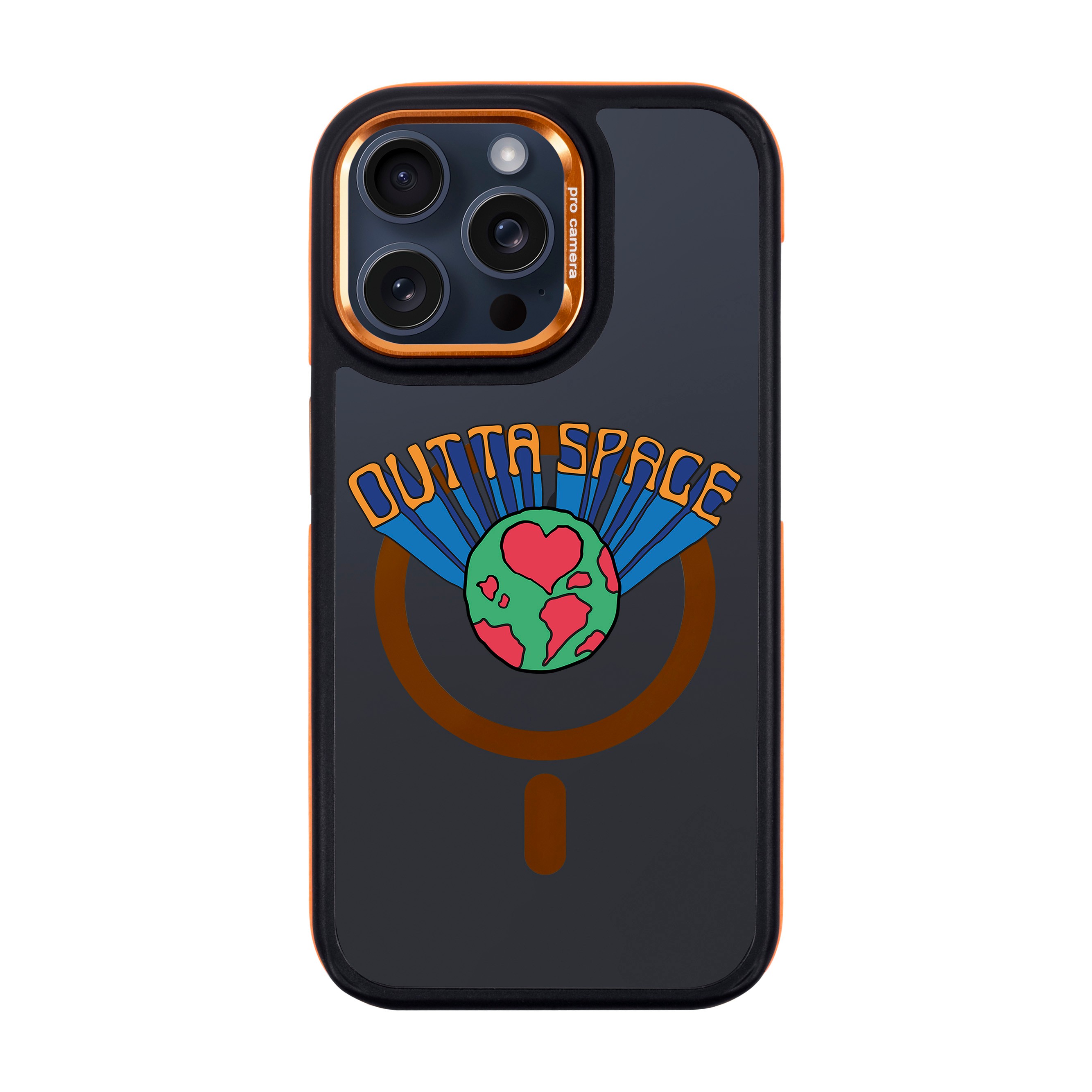 OUTTA SPACE-iPhone Dark Case with MagSafe