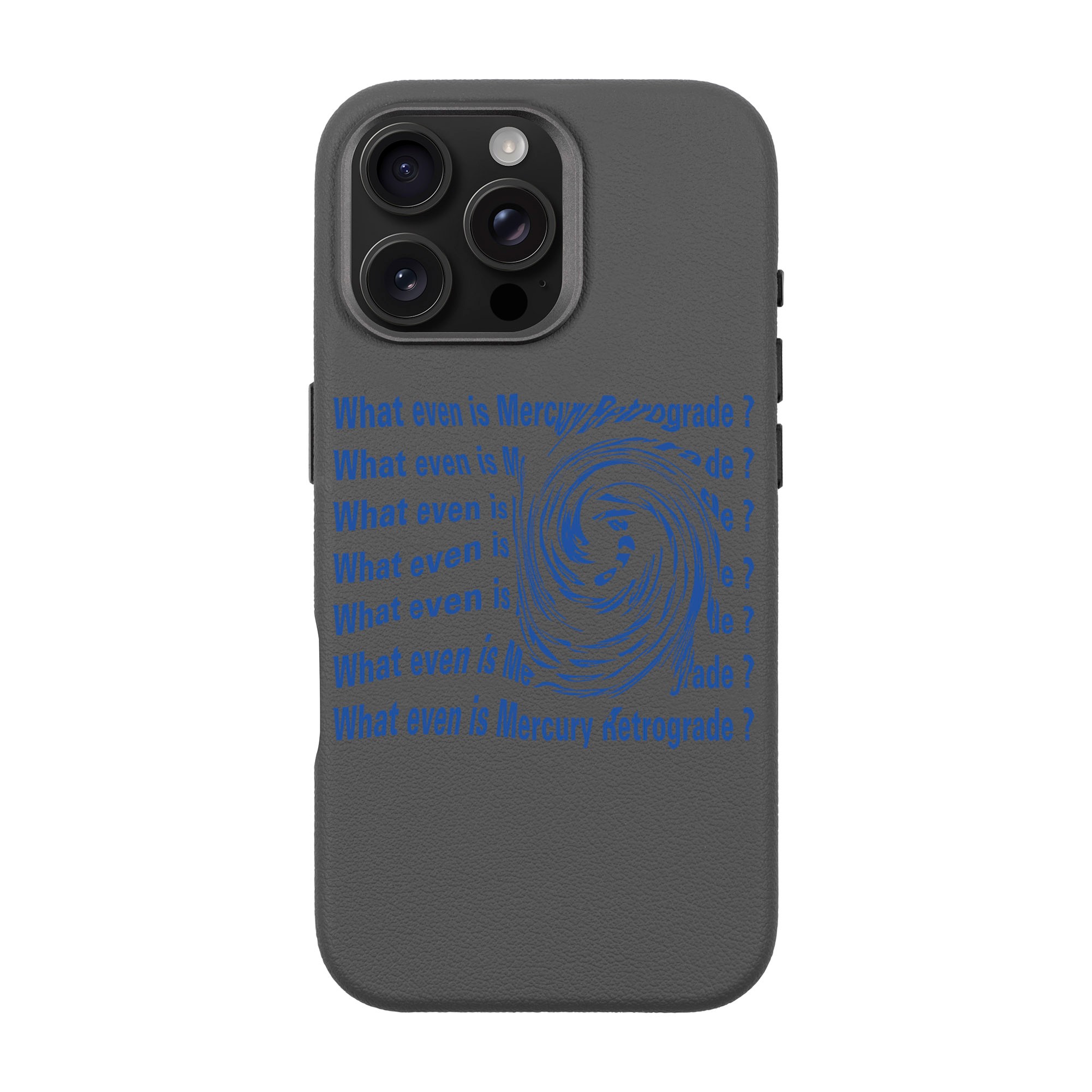 MERCURY-iPhone Leather Premium Case with MagSafe