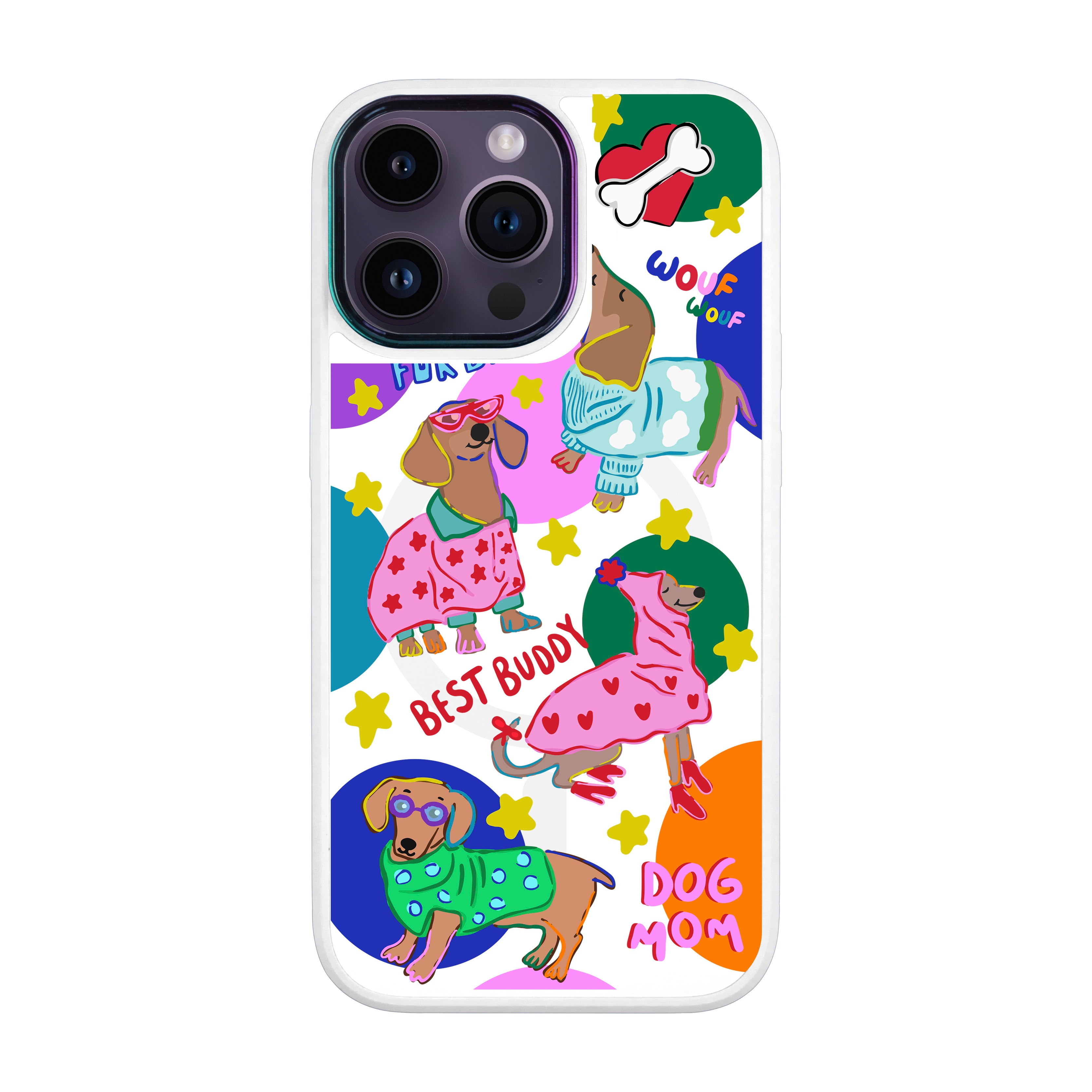 DOG MOM - iPhone Vigor Case with Magsafe