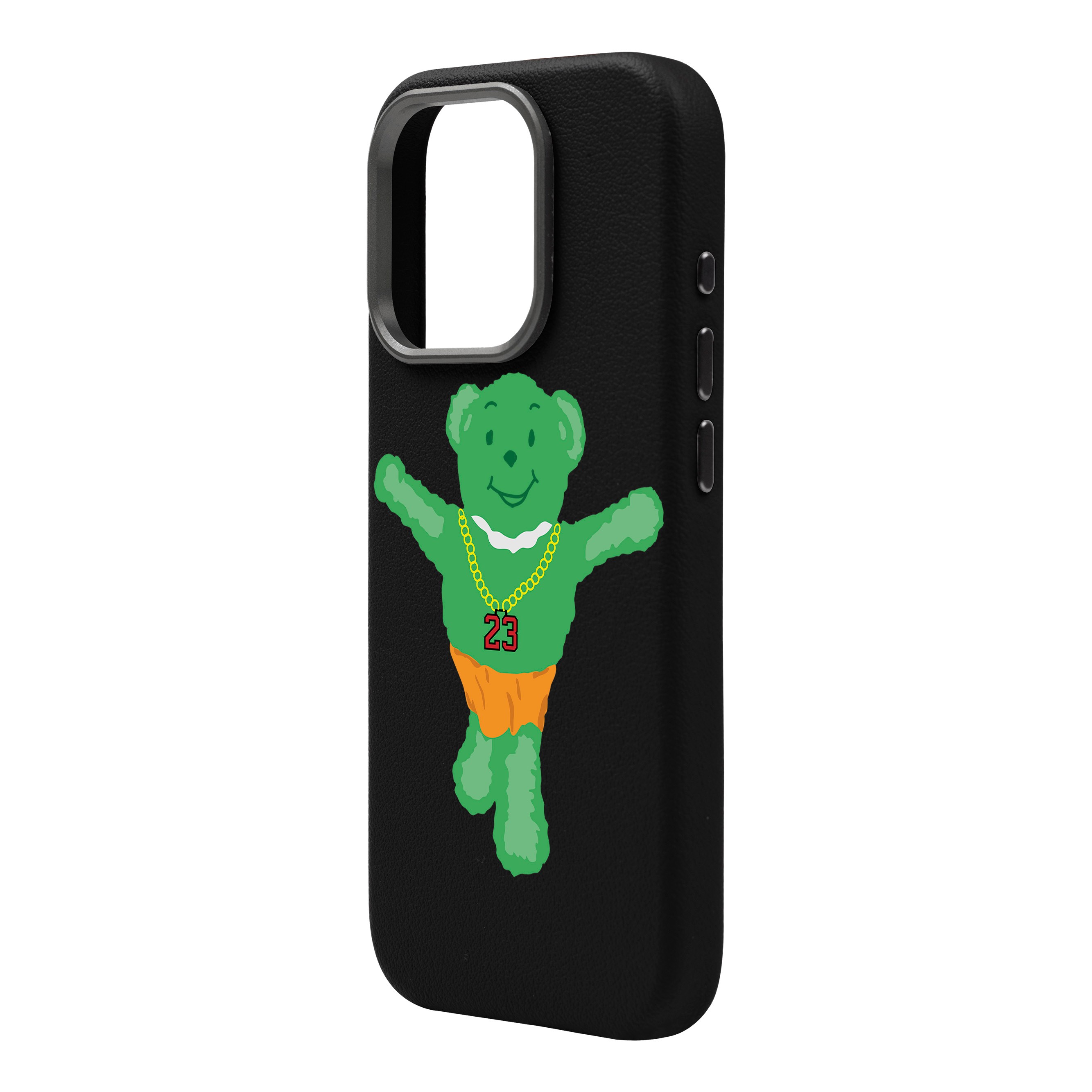 GREEN BEAR-iPhone Leather 15 Premium Kılıf MagSafe Özellikli